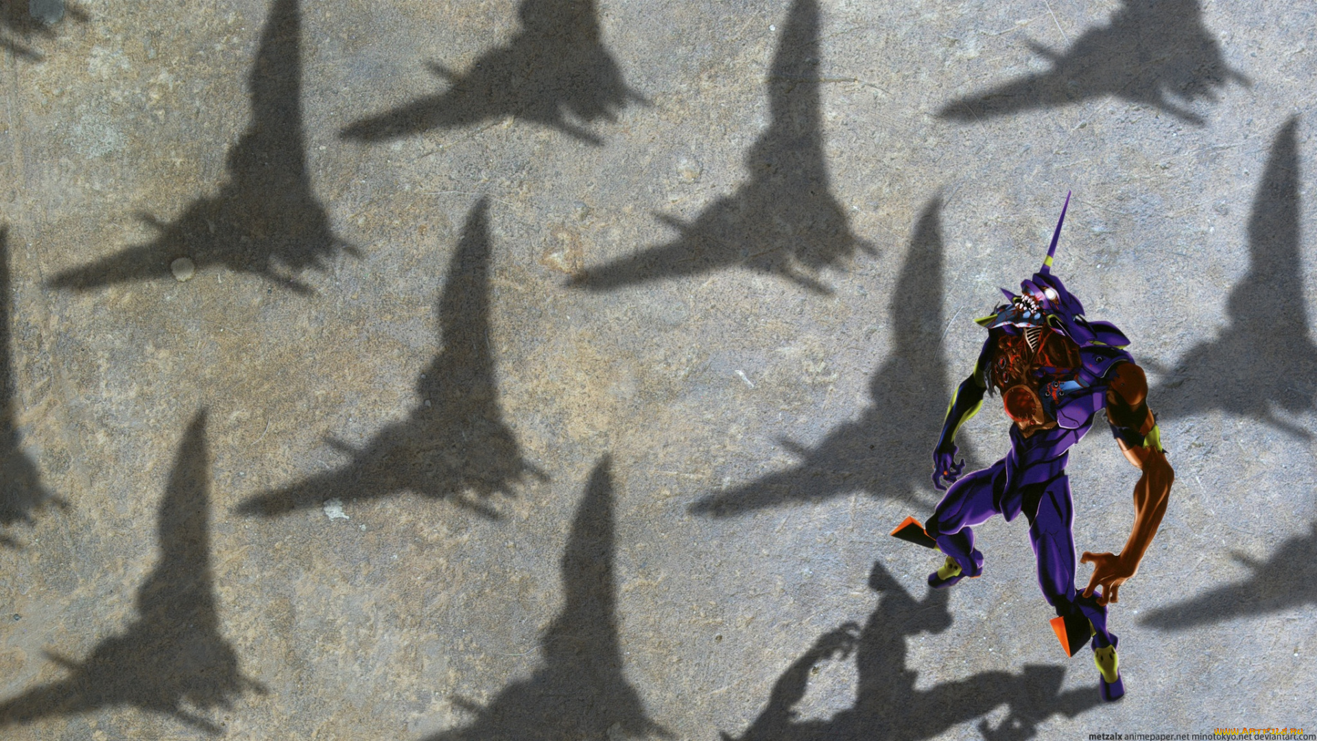 аниме, evangelion, neon, genesis