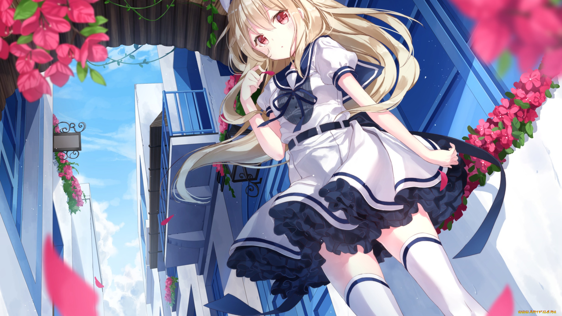 аниме, город, , улицы, , здания, jimmy