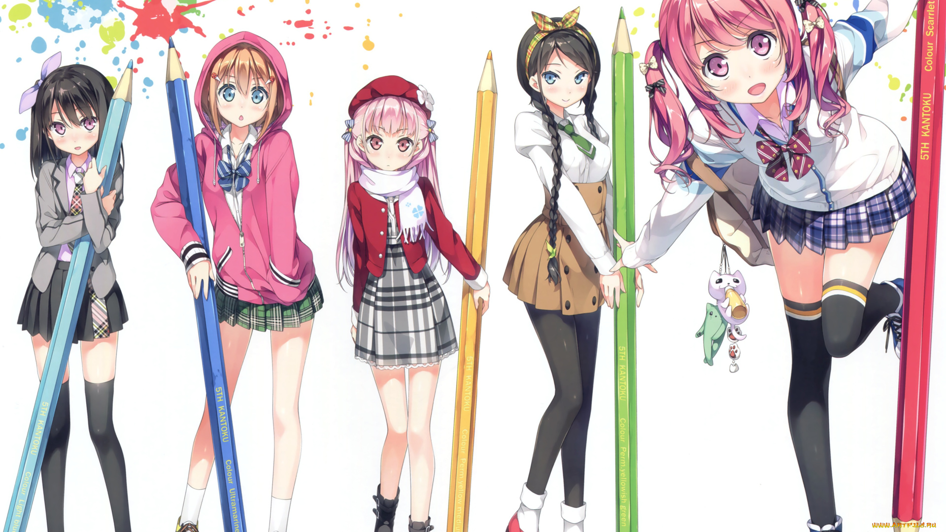 аниме, kantoku, , artbook, kantoku