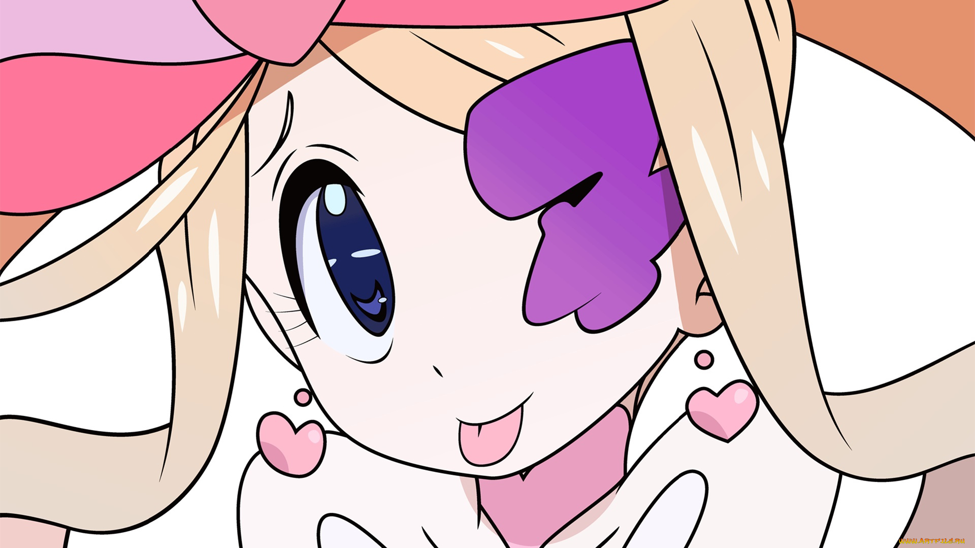 аниме, kill, la, kill, взгляд, девушка, фон