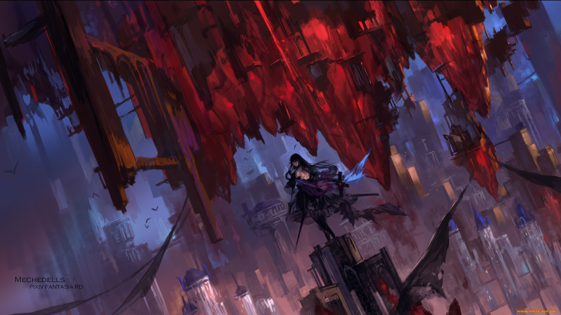 аниме, pixiv, fantasia, pixiv, fantasia