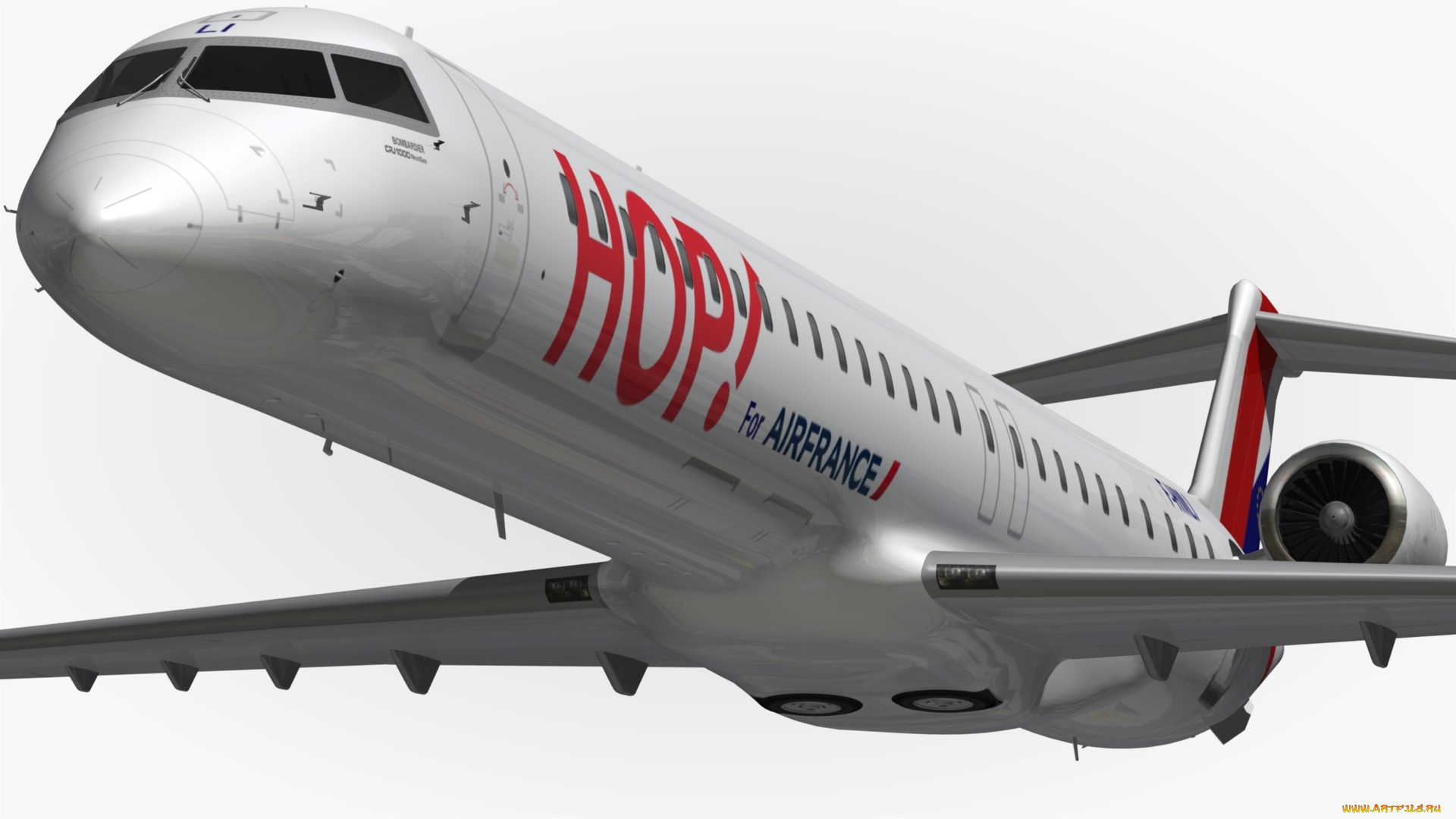 авиация, 3д, рисованые, v-graphic, полет, самолет