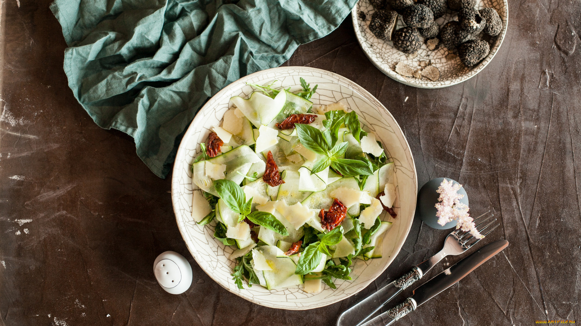 еда, салаты, , закуски, гранат, зелень, закуска, салат