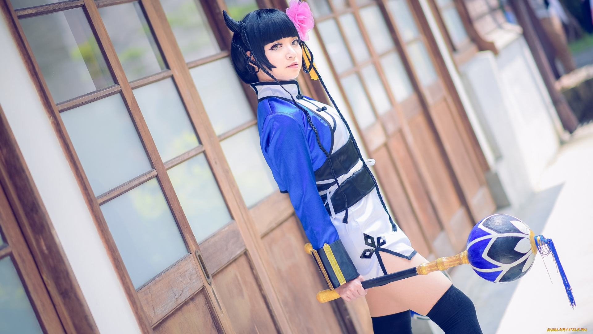 разное, cosplay, , косплей, девушка, образ, оружие