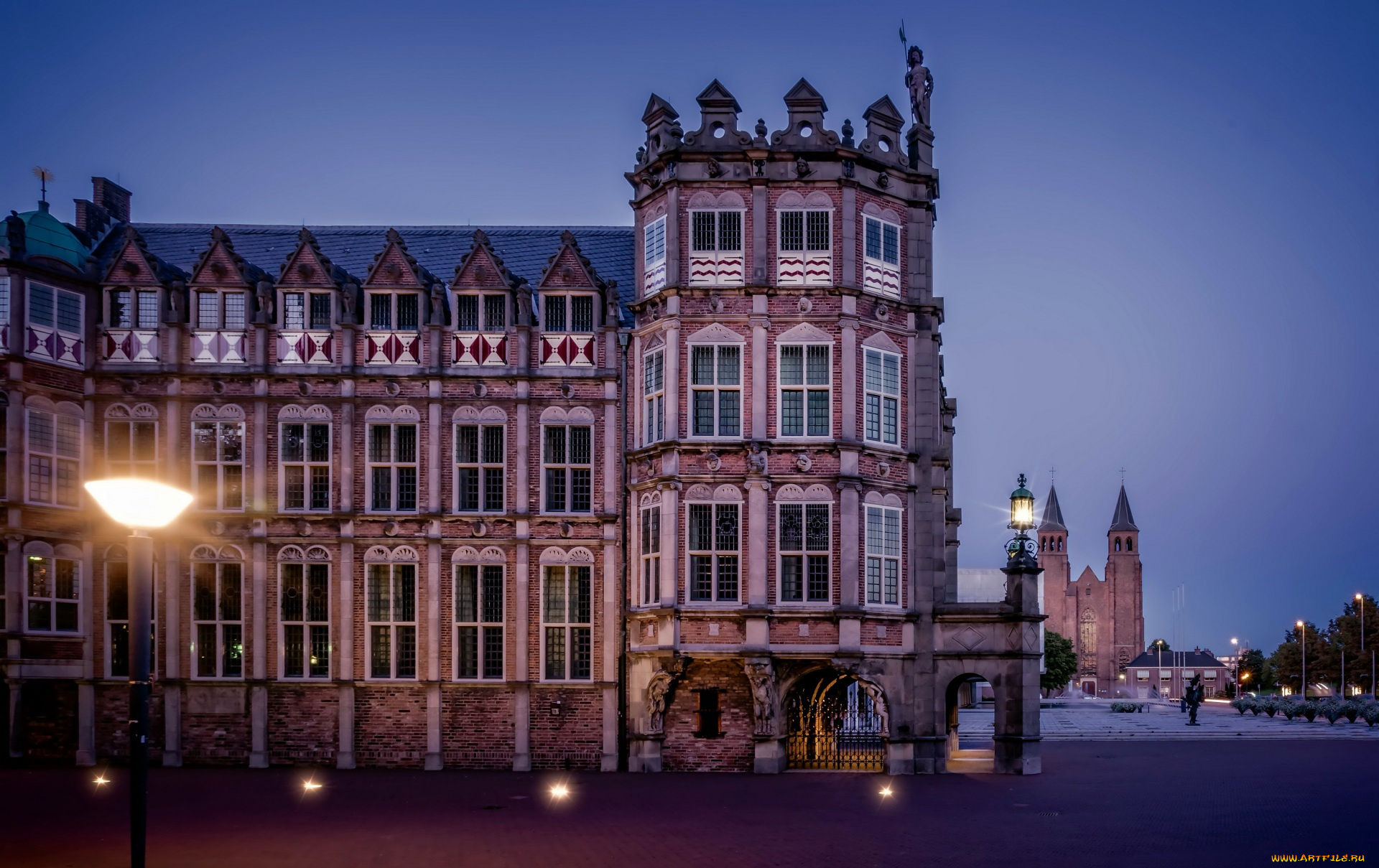 города, -, дворцы, , замки, , крепости, фонари