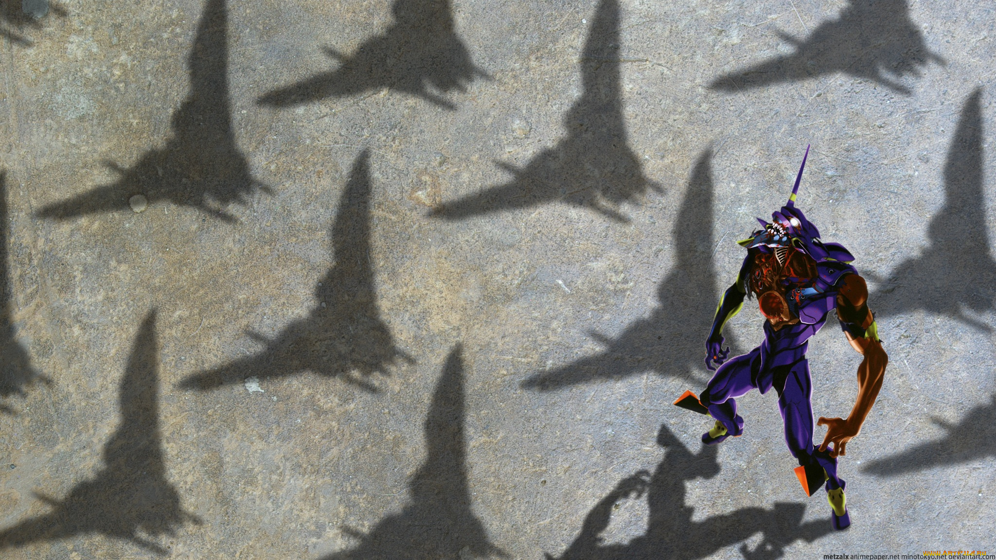 аниме, evangelion, neon, genesis