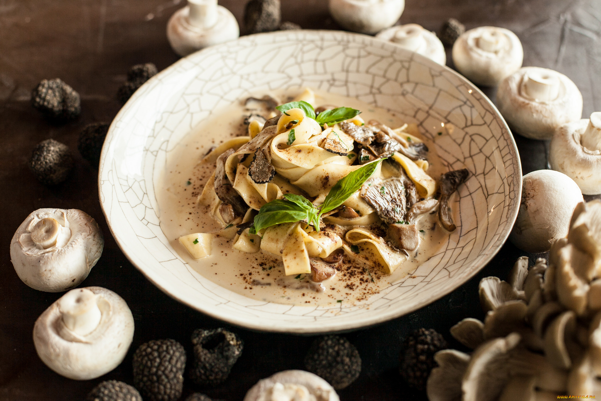 еда, макаронные, блюда, спагетти, второе, блюдо, подлива, грибы