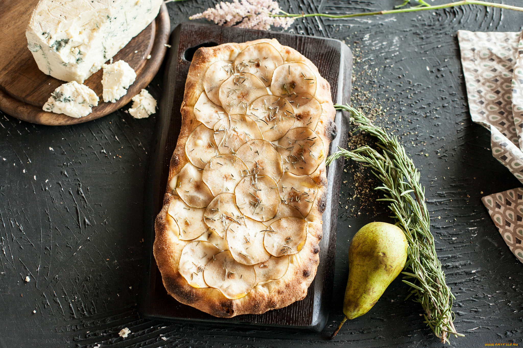 еда, пицца, приправа, начинка, зелень