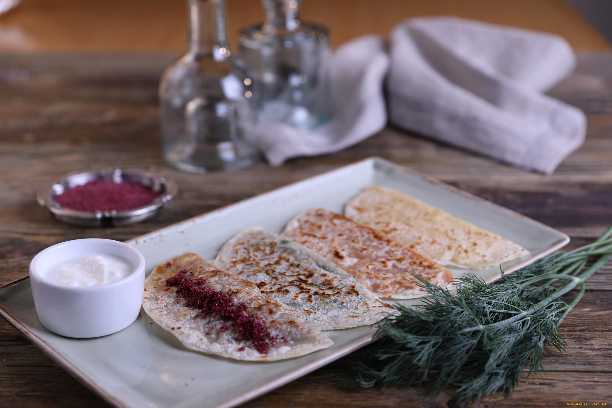 еда, разное, чебуреки, тарелка