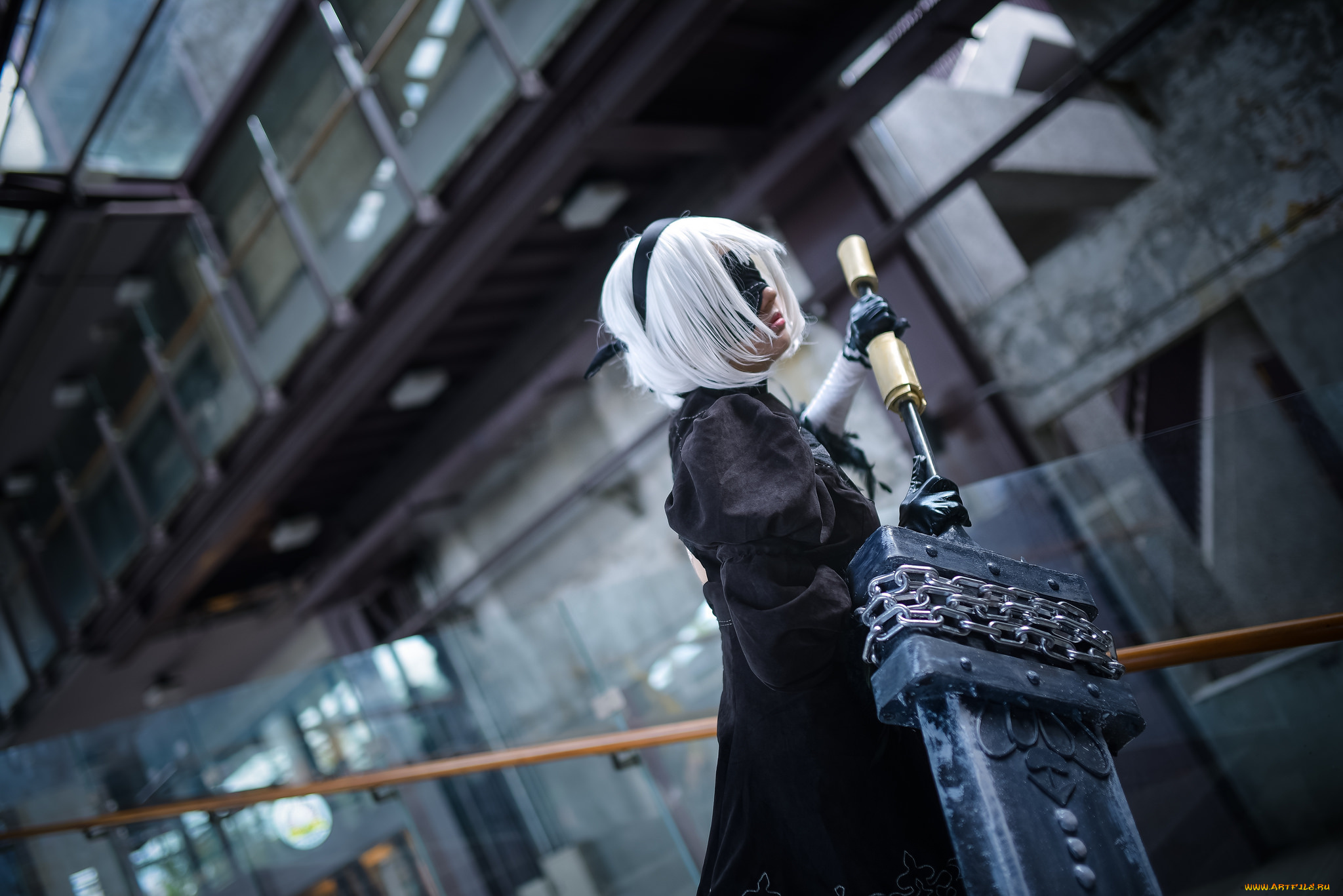 разное, cosplay, , косплей, девушка, образ, оружие