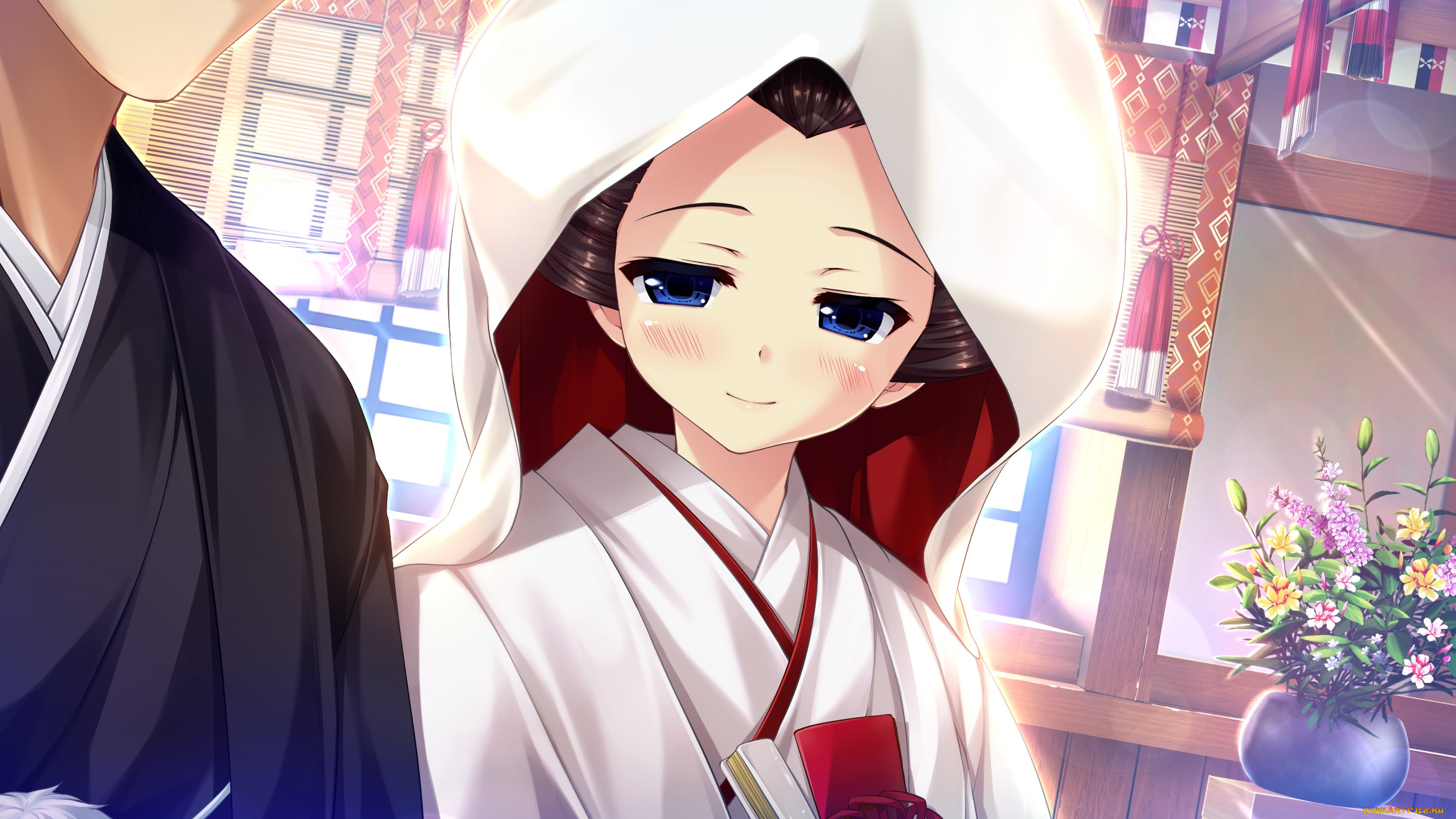 аниме, haruru, minamo, ni, matsufusa, ema