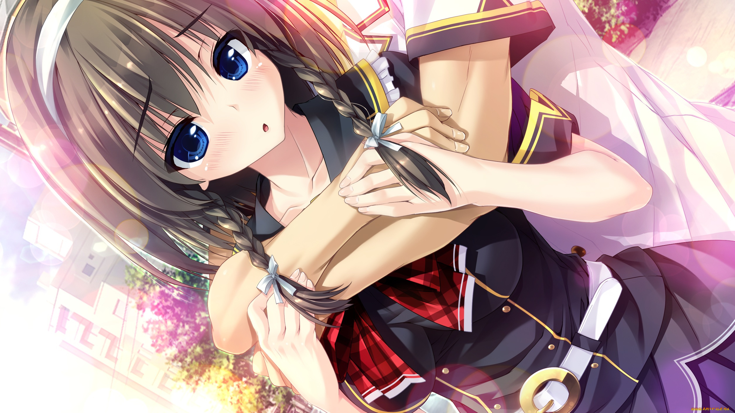 аниме, haruru, minamo, ni, matsufusa, ema