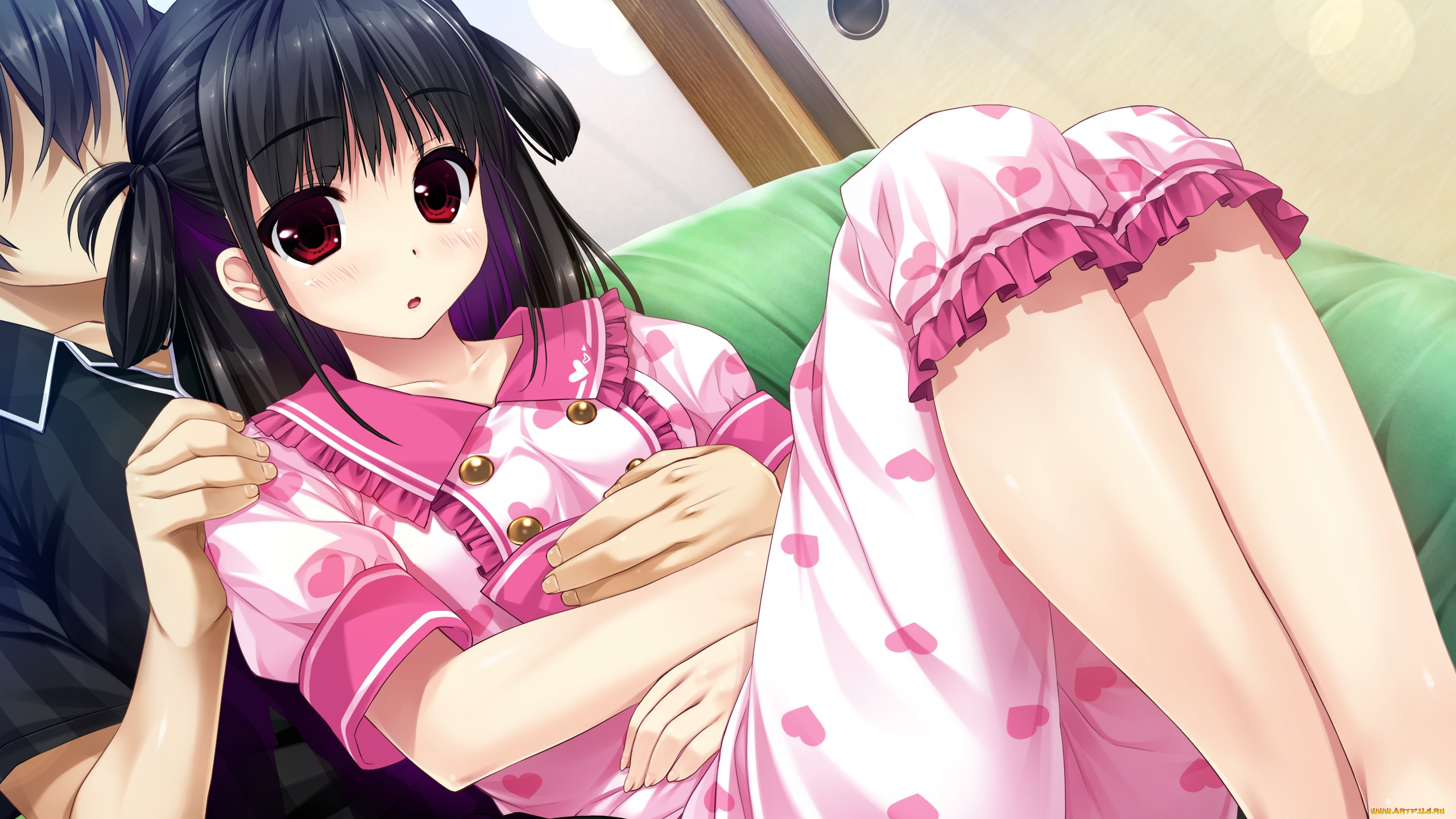 аниме, haruru, minamo, ni, yamagami, miori