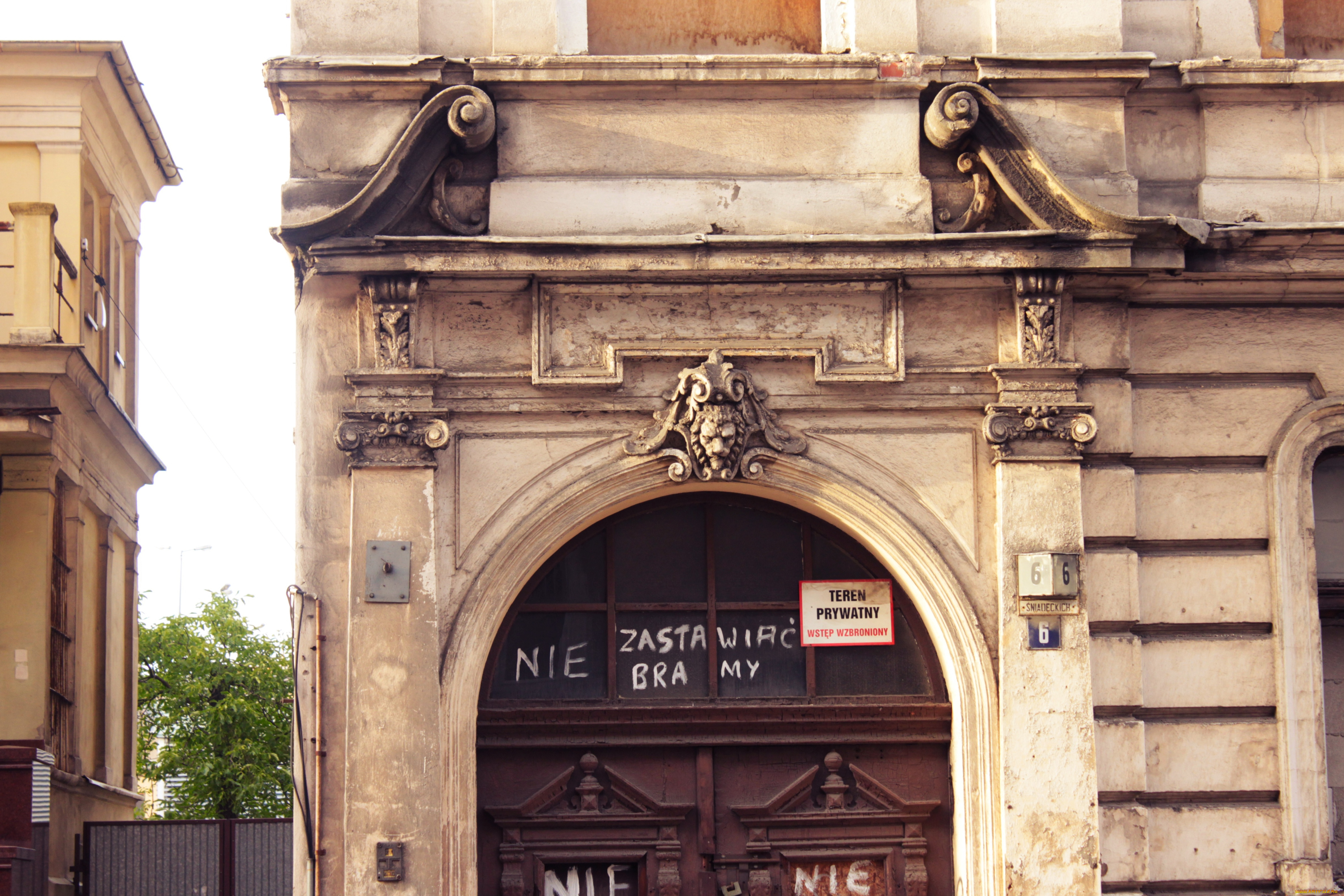 архитектура, города, -, здания, , дома, быдгощ, польша, улица, лев, здание