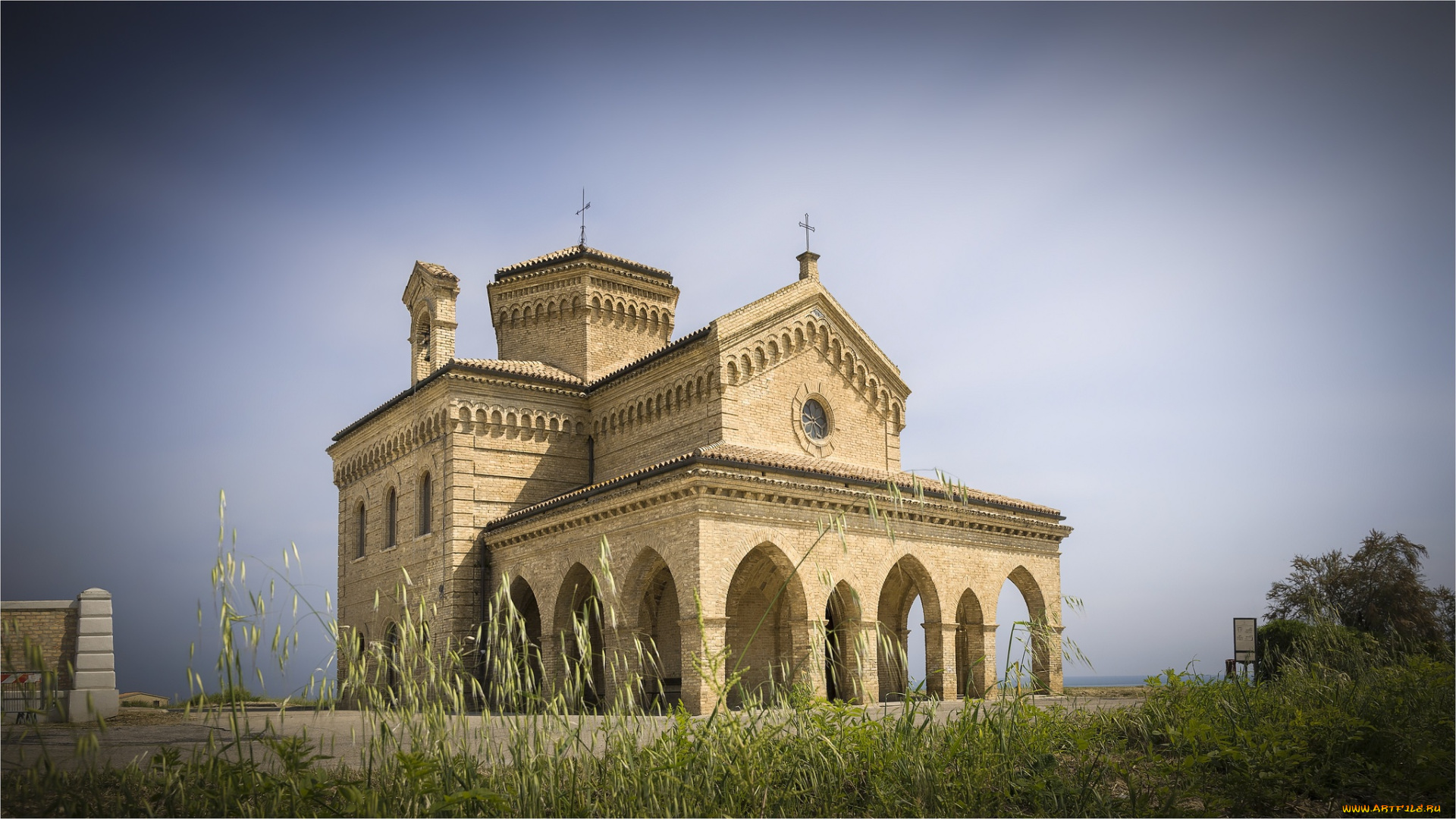 города, -, католические, соборы, , костелы, , аббатства, италия, abruzzo, vasto, madonna, della, penna