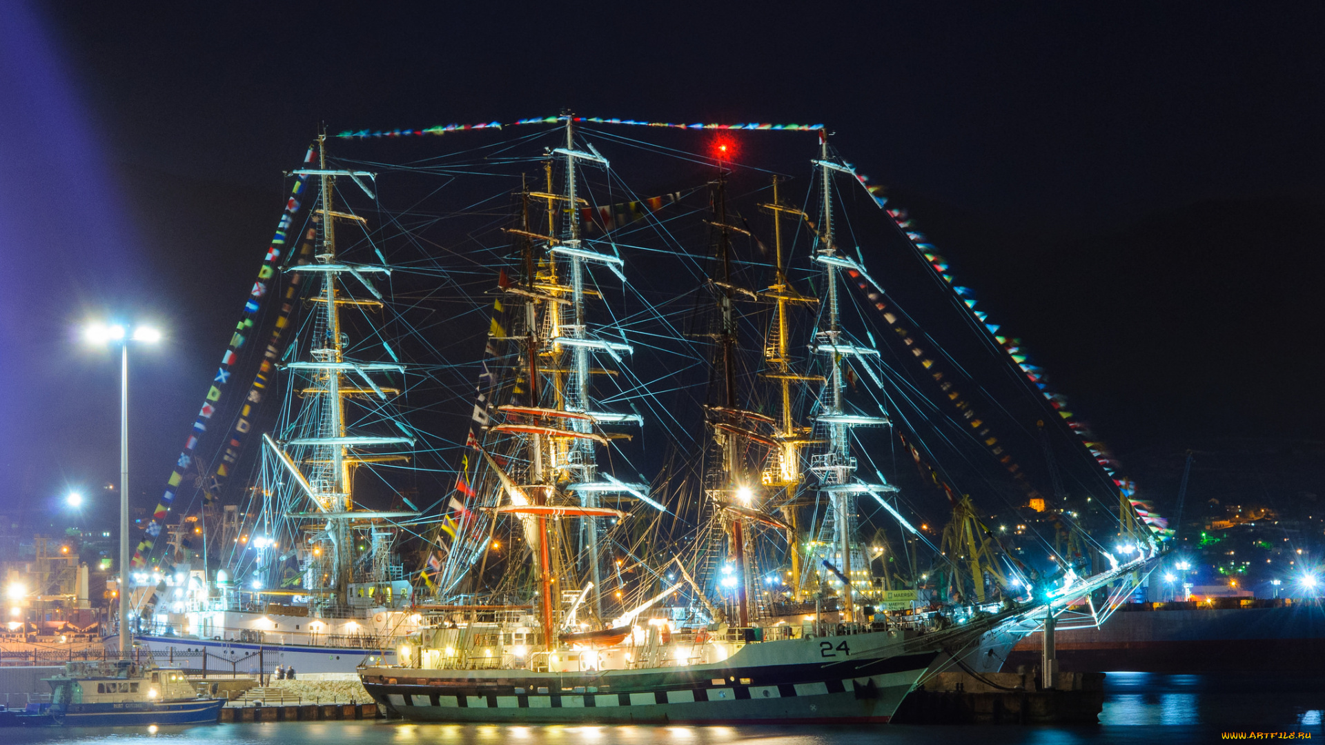 корабли, парусники, мачты, паруса