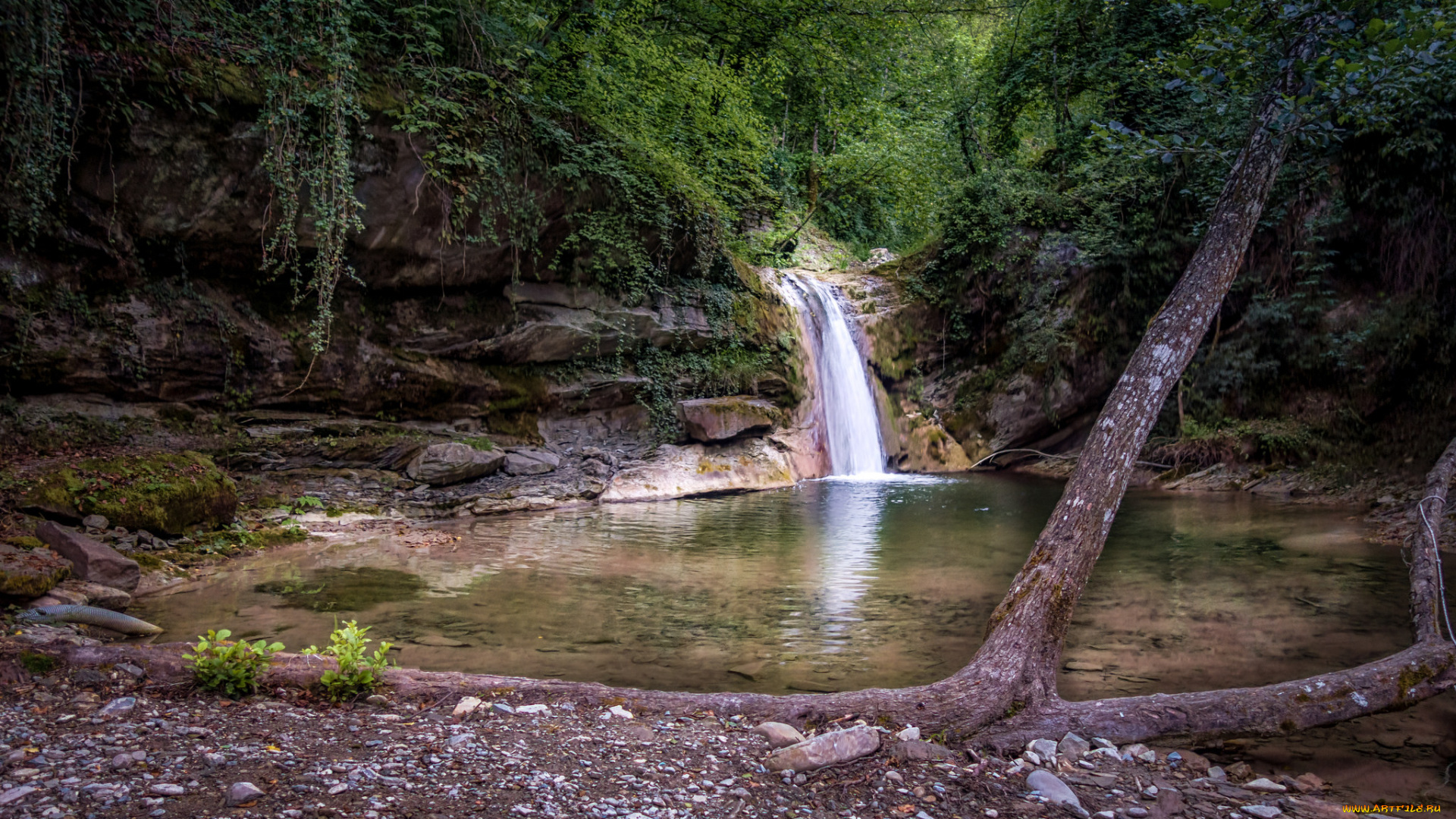 природа, водопады, простор