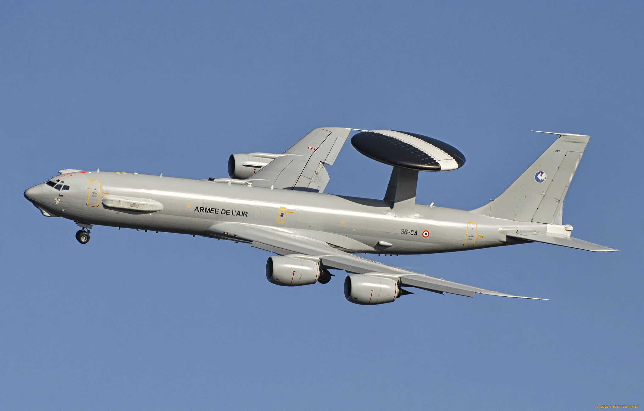 boeing, e3f, авиация, боевые, самолёты, ввс