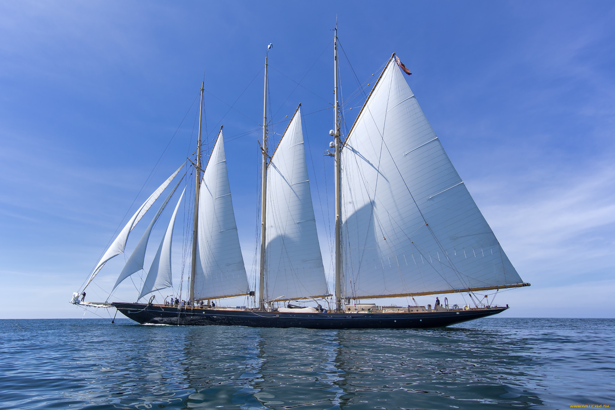 корабли, парусники, мачты, паруса