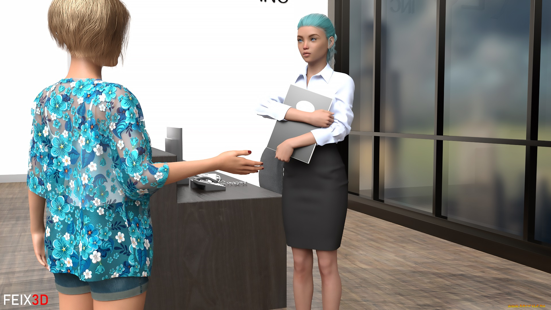 3д, графика, люди, , people, девушки, взгляд, фон