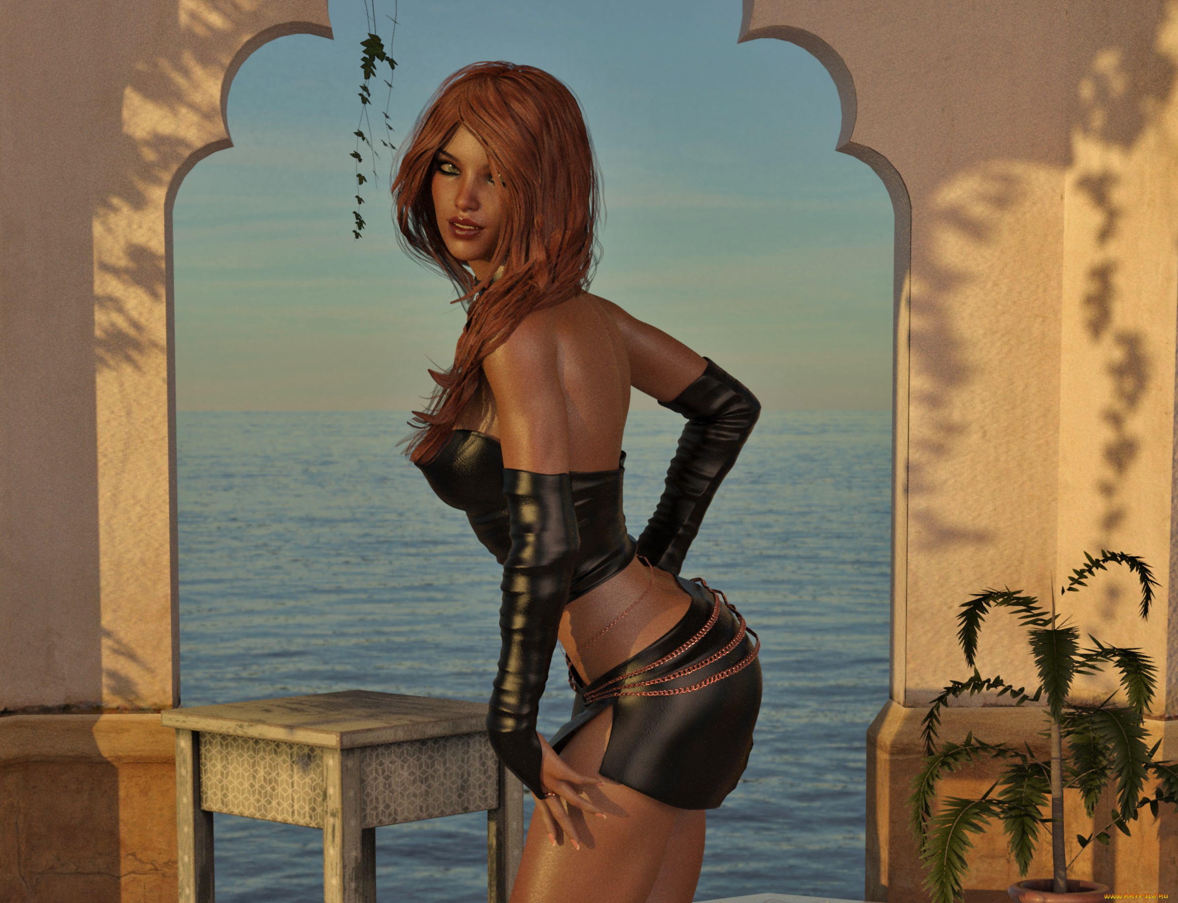 3д, графика, люди, , people, фон, взгляд, девушка