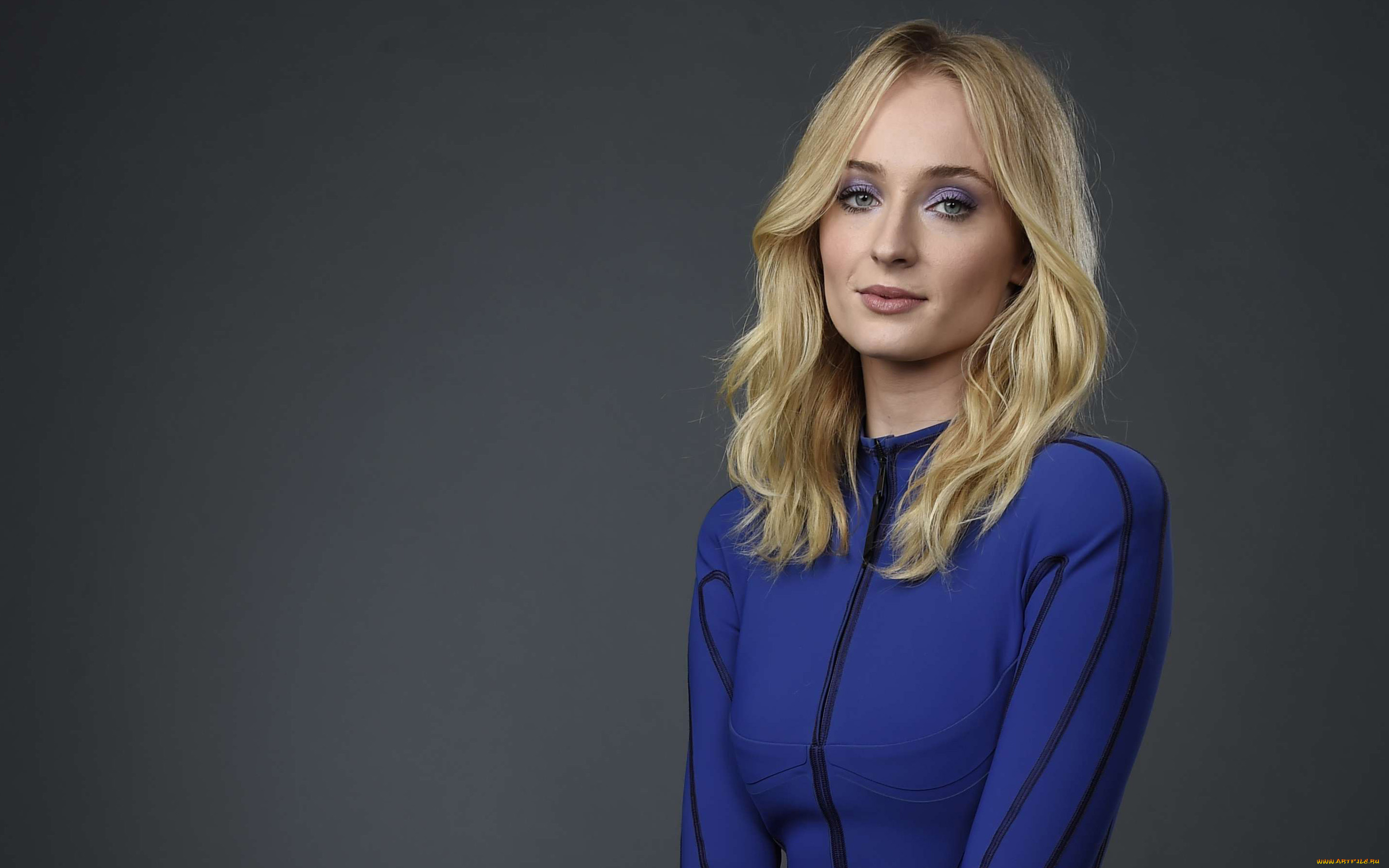 девушки, sophie, turner, взгляд