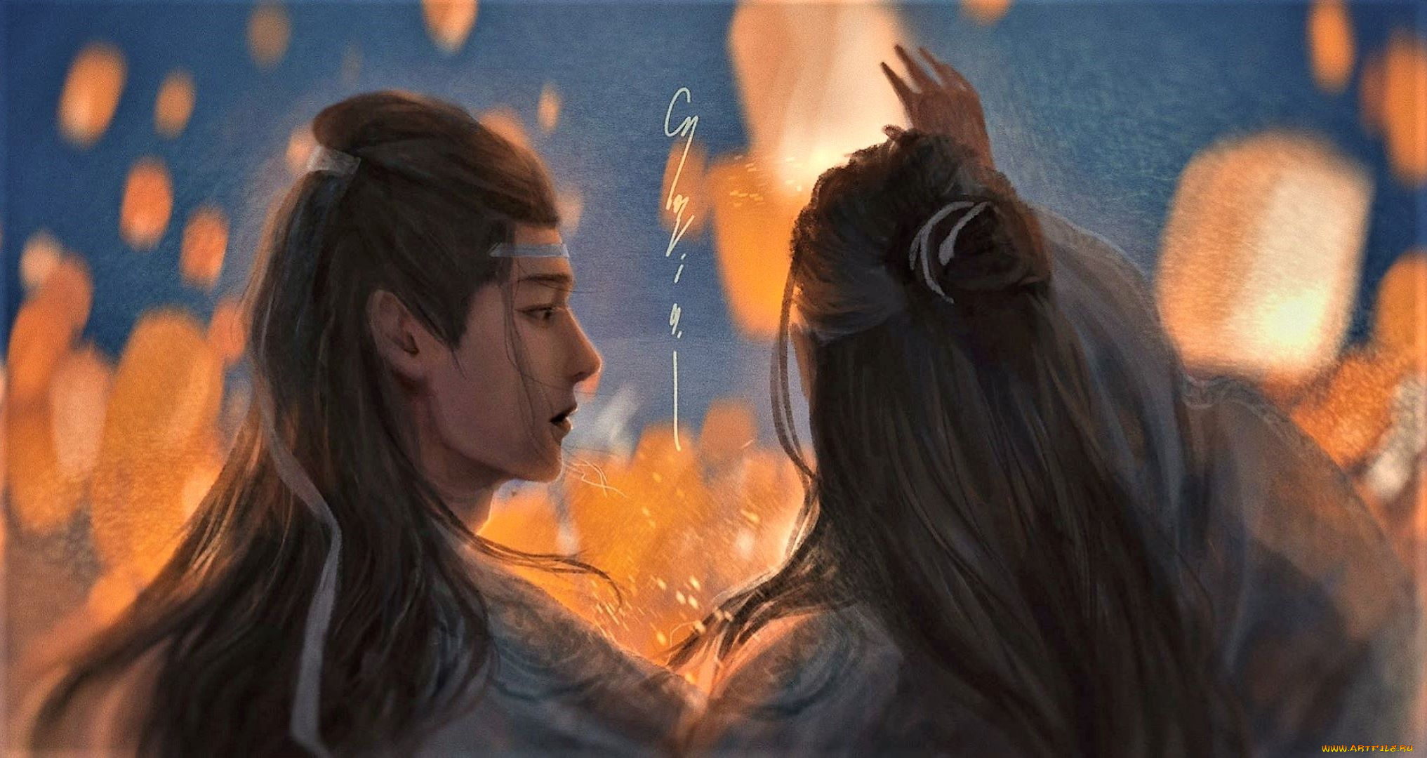 рисованное, кино, , мультфильмы, лань, ванцзи, вэй, усянь