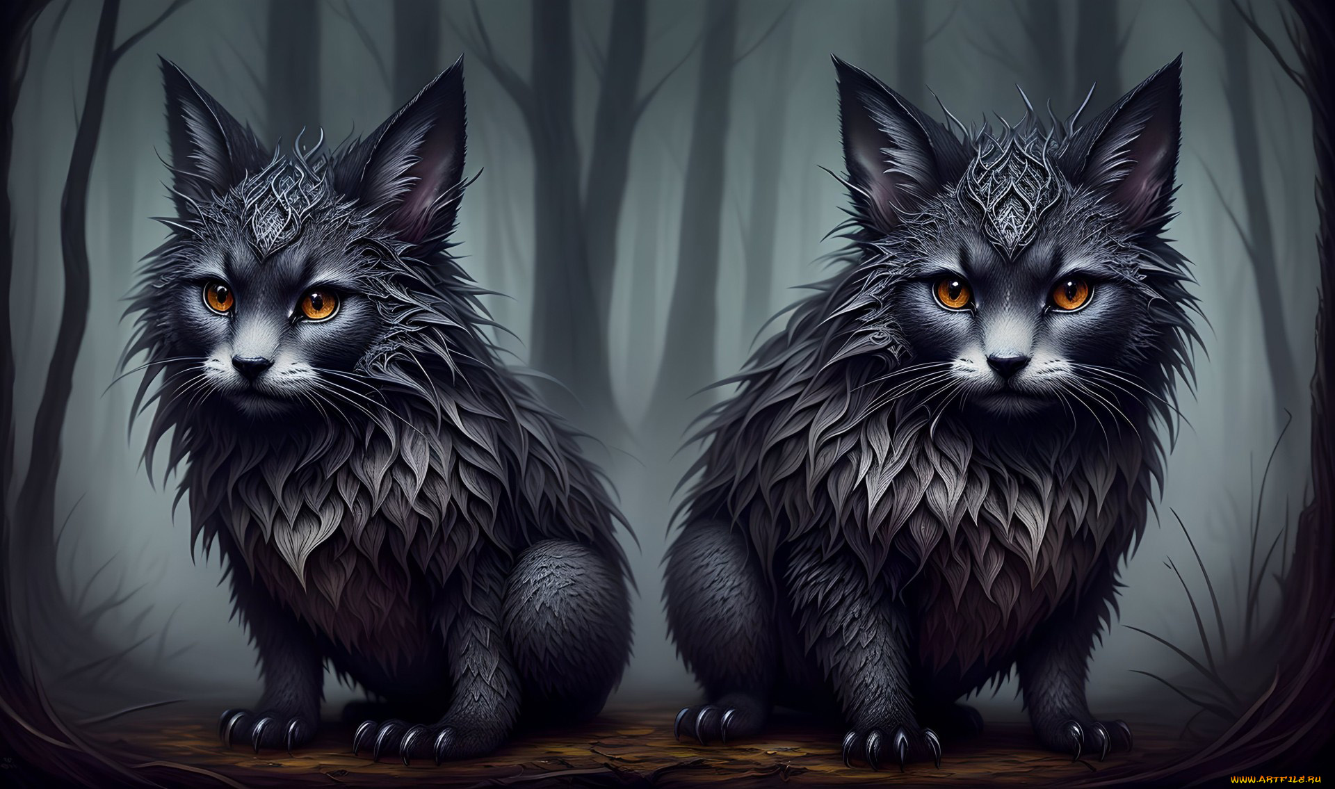 фэнтези, существа, нейросети, графика, нейроарт, ai, art, нейронные, сети, рисунки, нейро, искусство