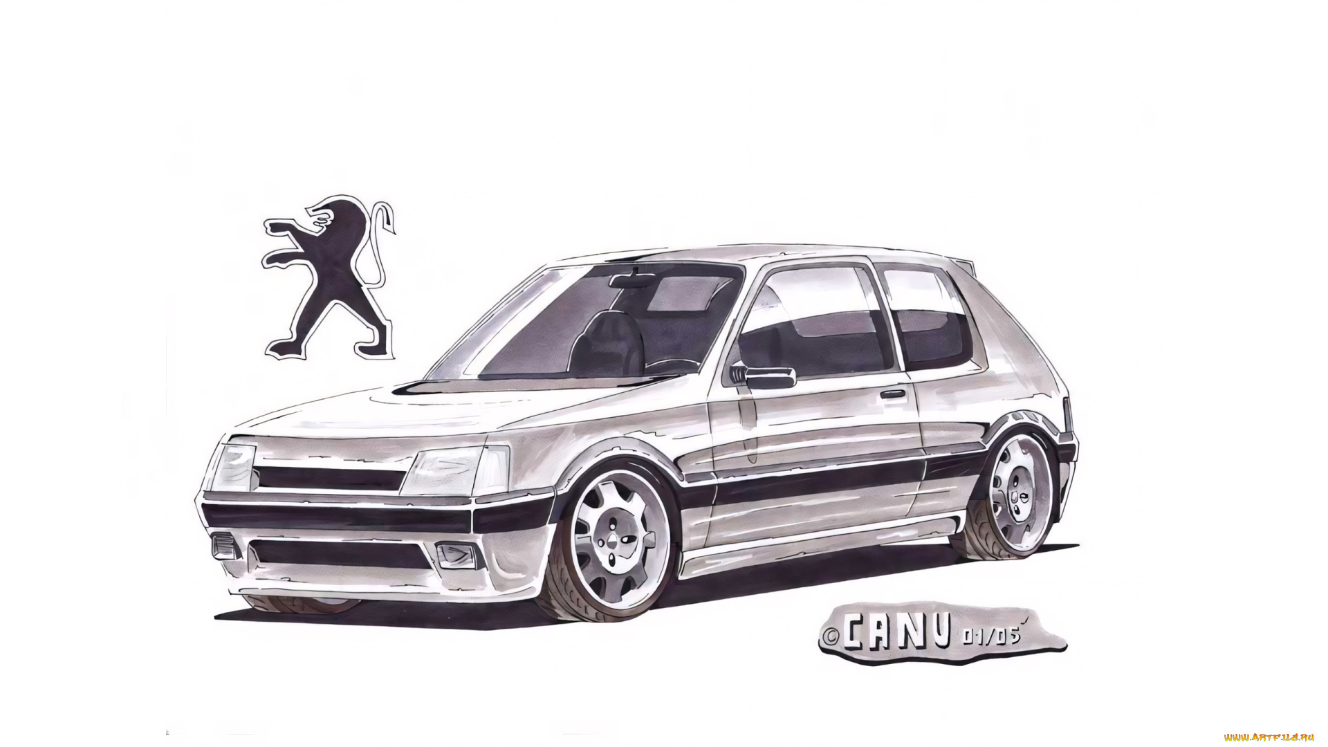 295808, рисованное, авто, мото, автомобиль