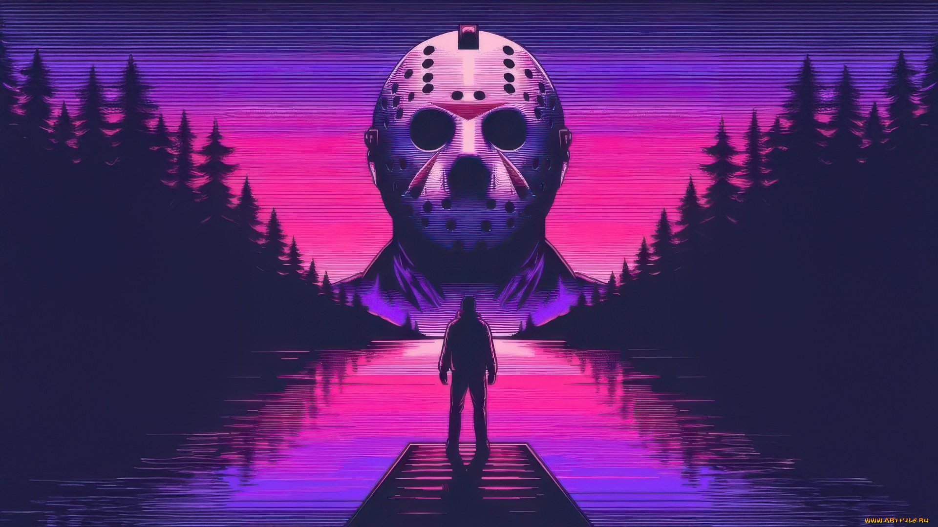 рисованное, кино, , мультфильмы, the, friday, 13th