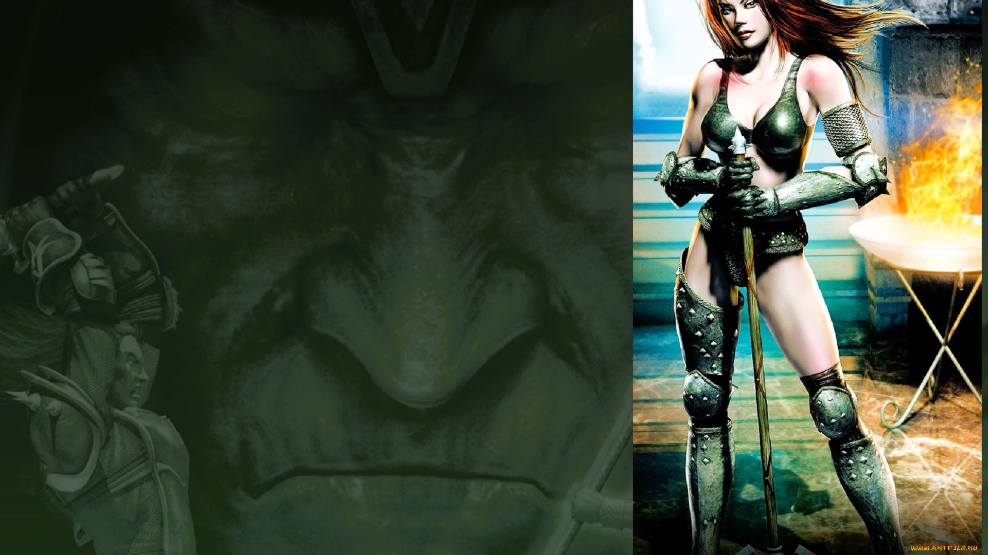 видео, игры, champions, , return, to, arms, девушка, оружие