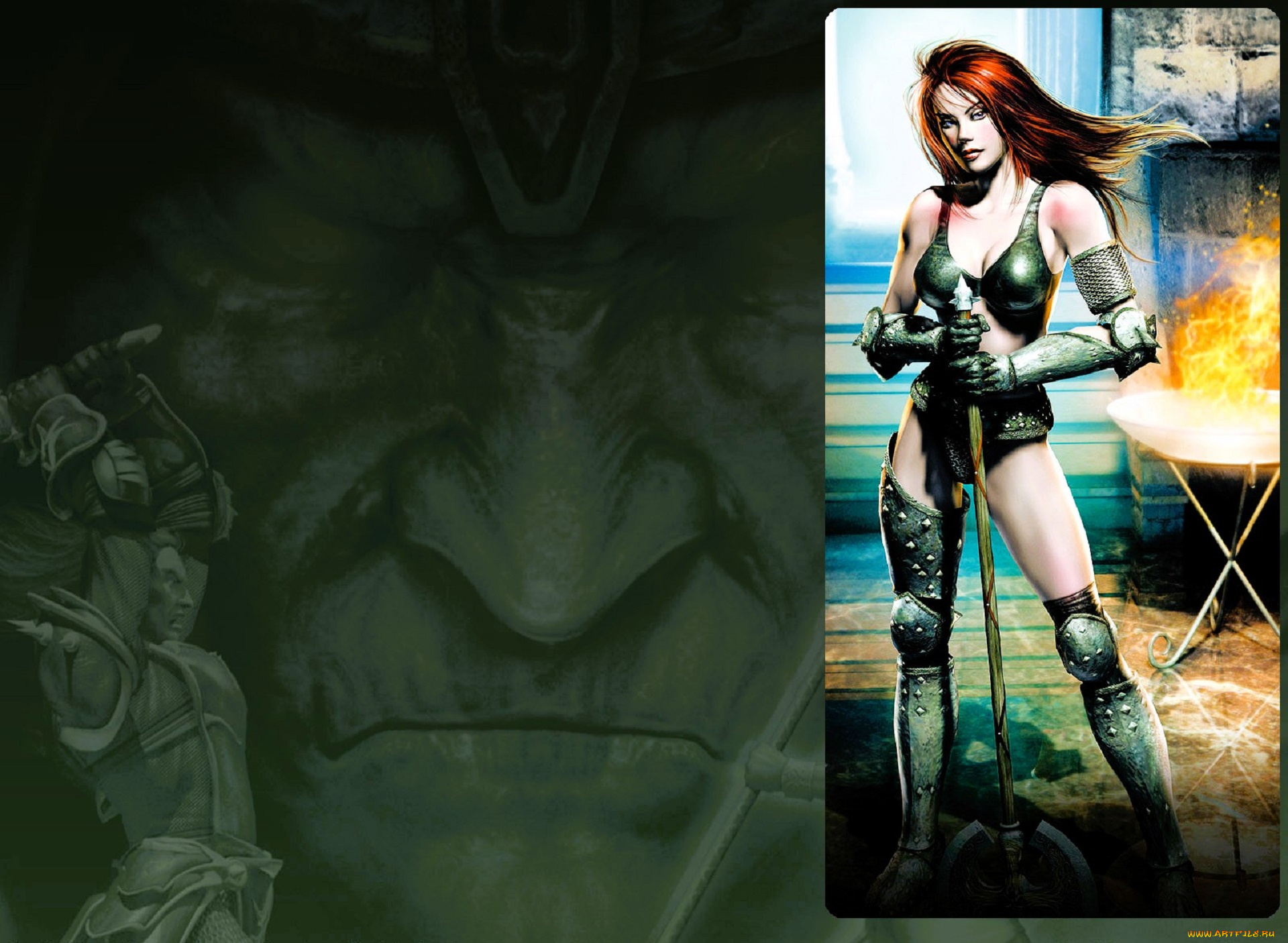 видео, игры, champions, , return, to, arms, девушка, оружие