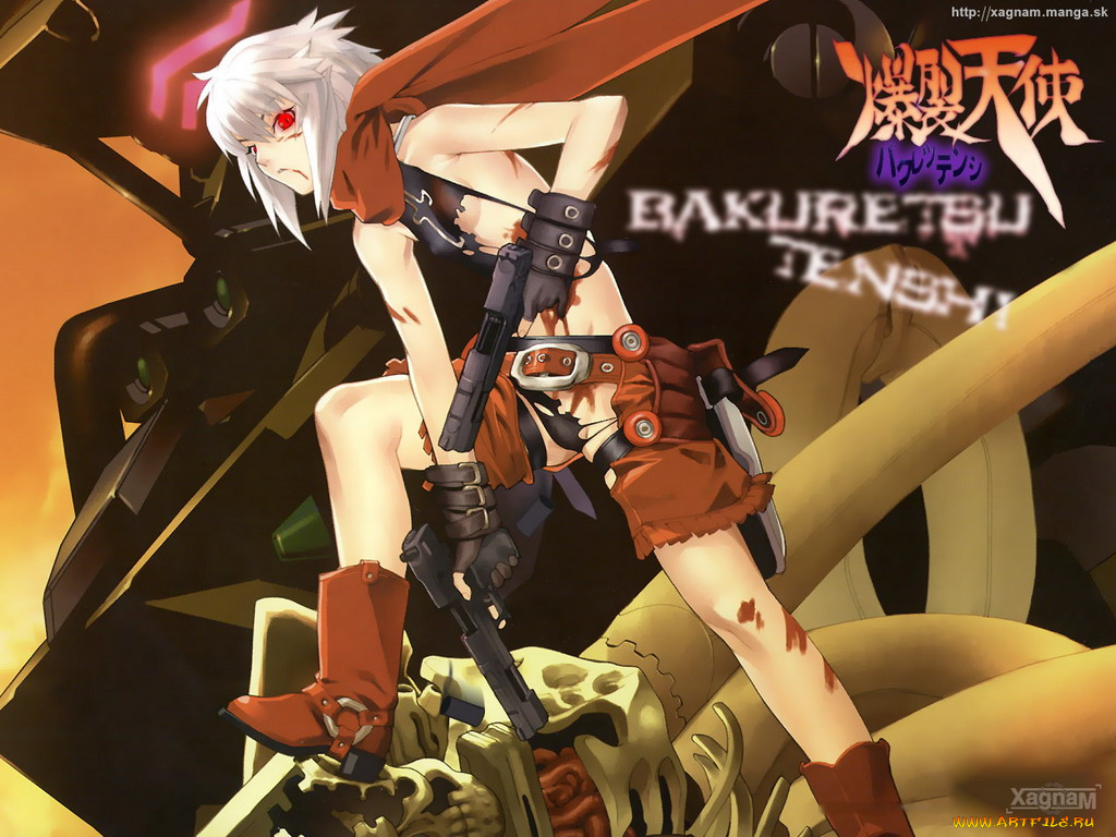 аниме, bakuretsu, tenshi
