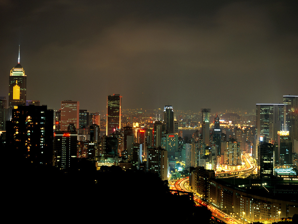hongkong, города, гонконг, китай