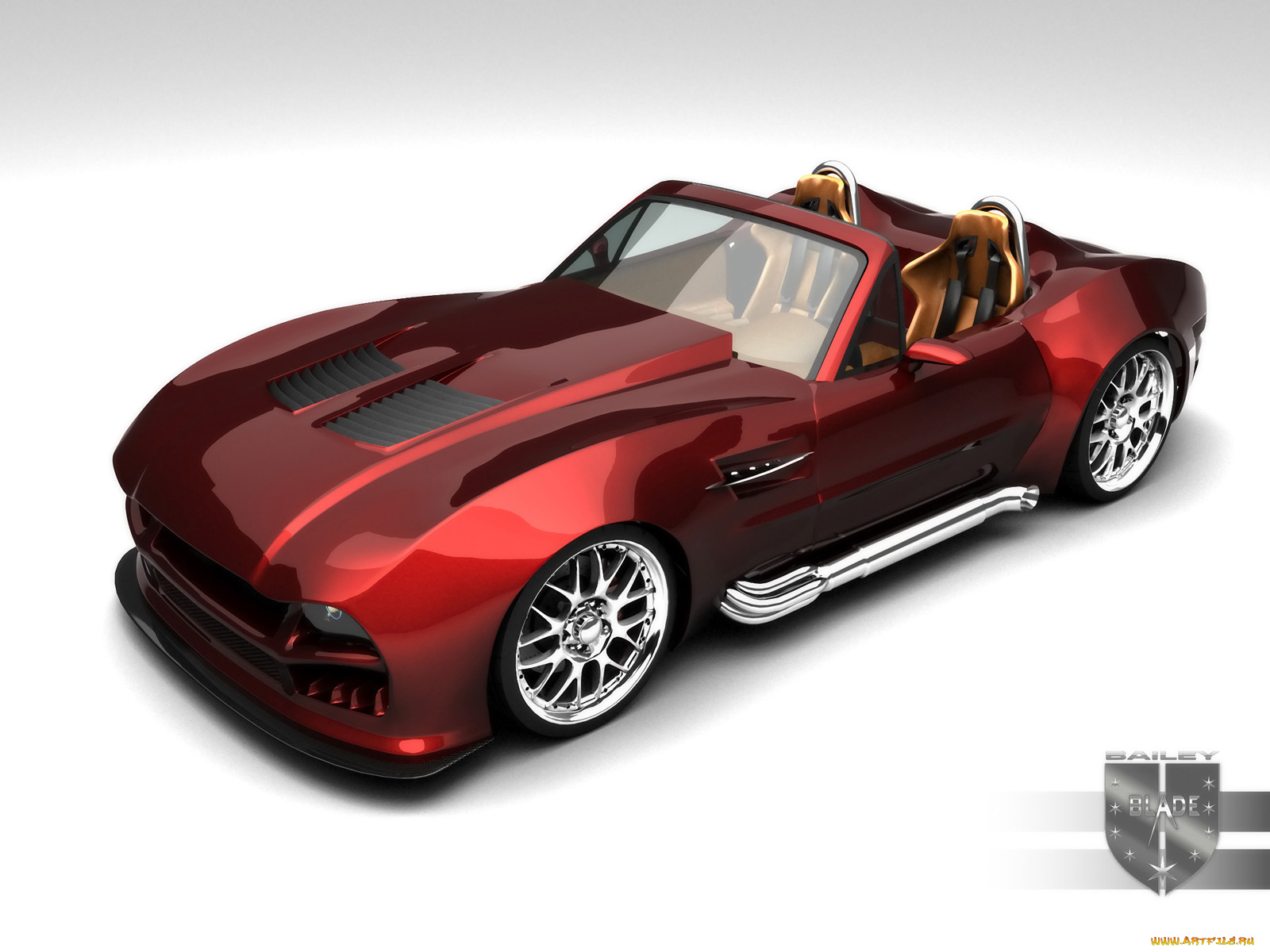 2008, bailey, blade, prototype, автомобили, 3д