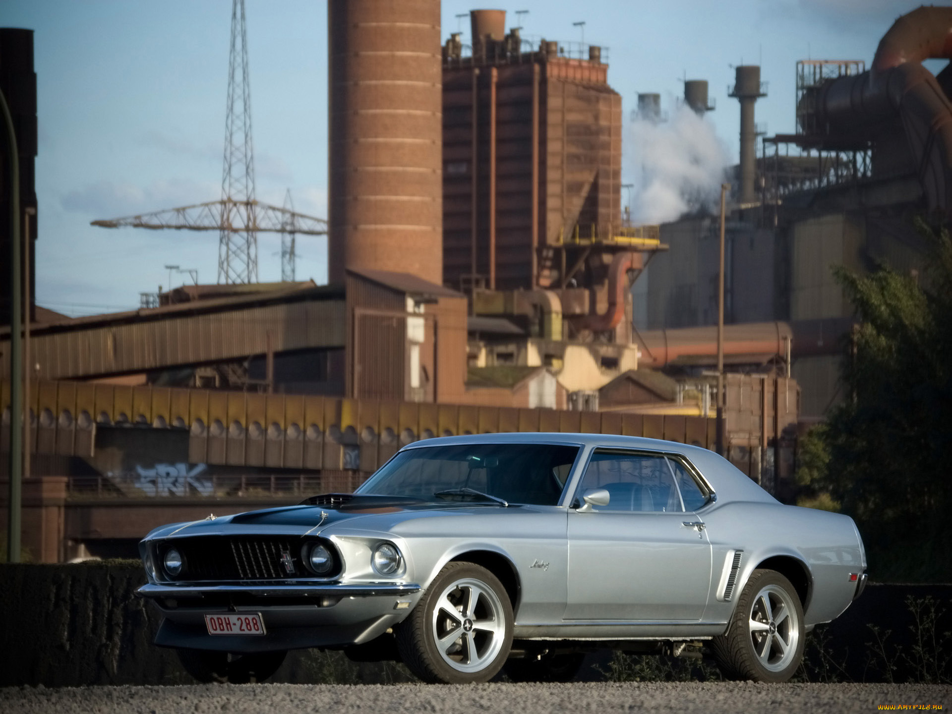 1969, ford, mustang, hardtop, автомобили