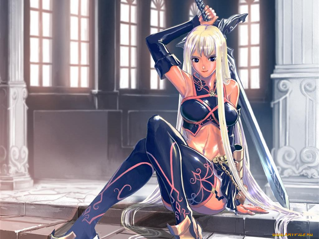 аниме, weapon, blood, technology