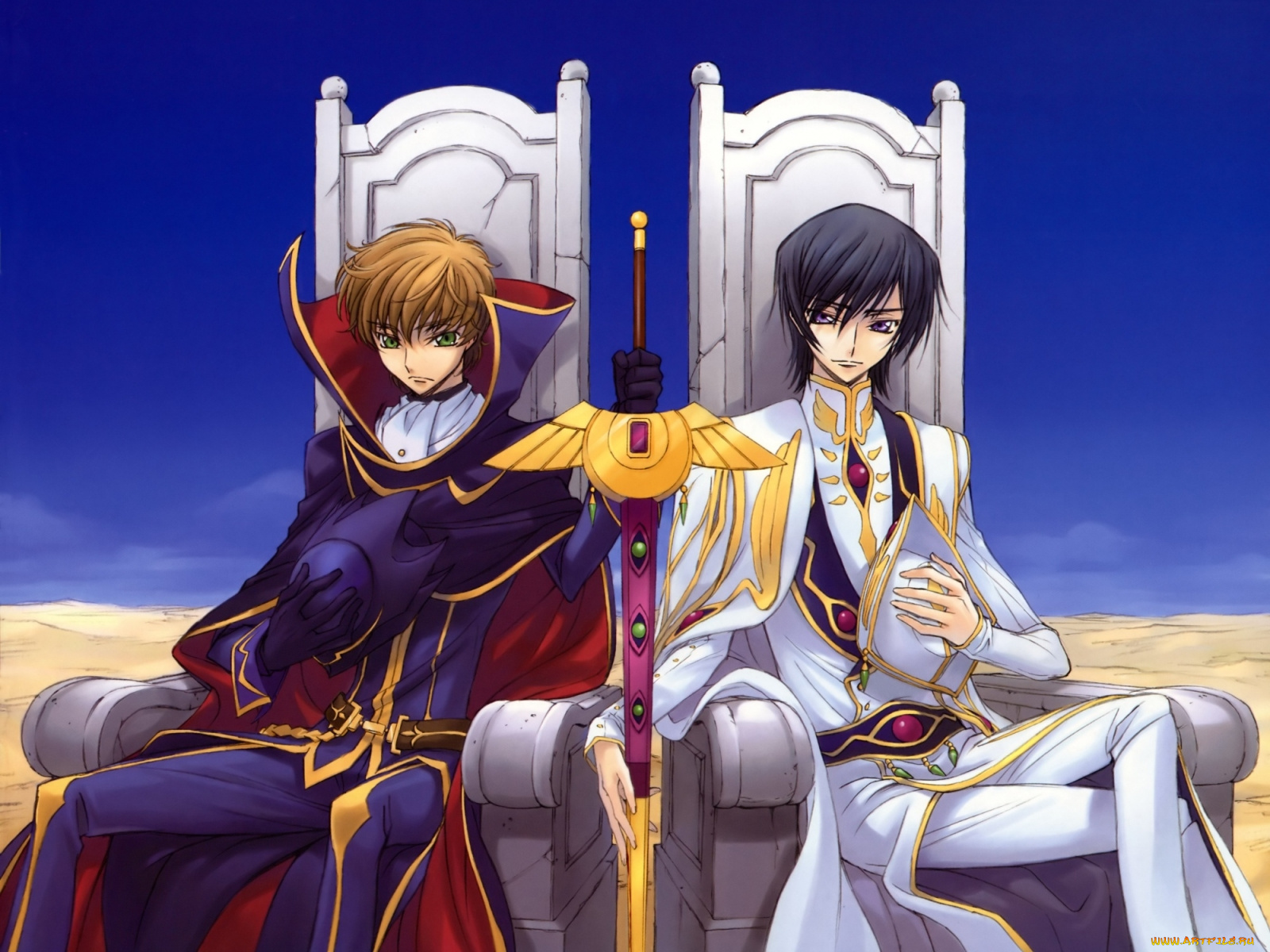 аниме, code, geass