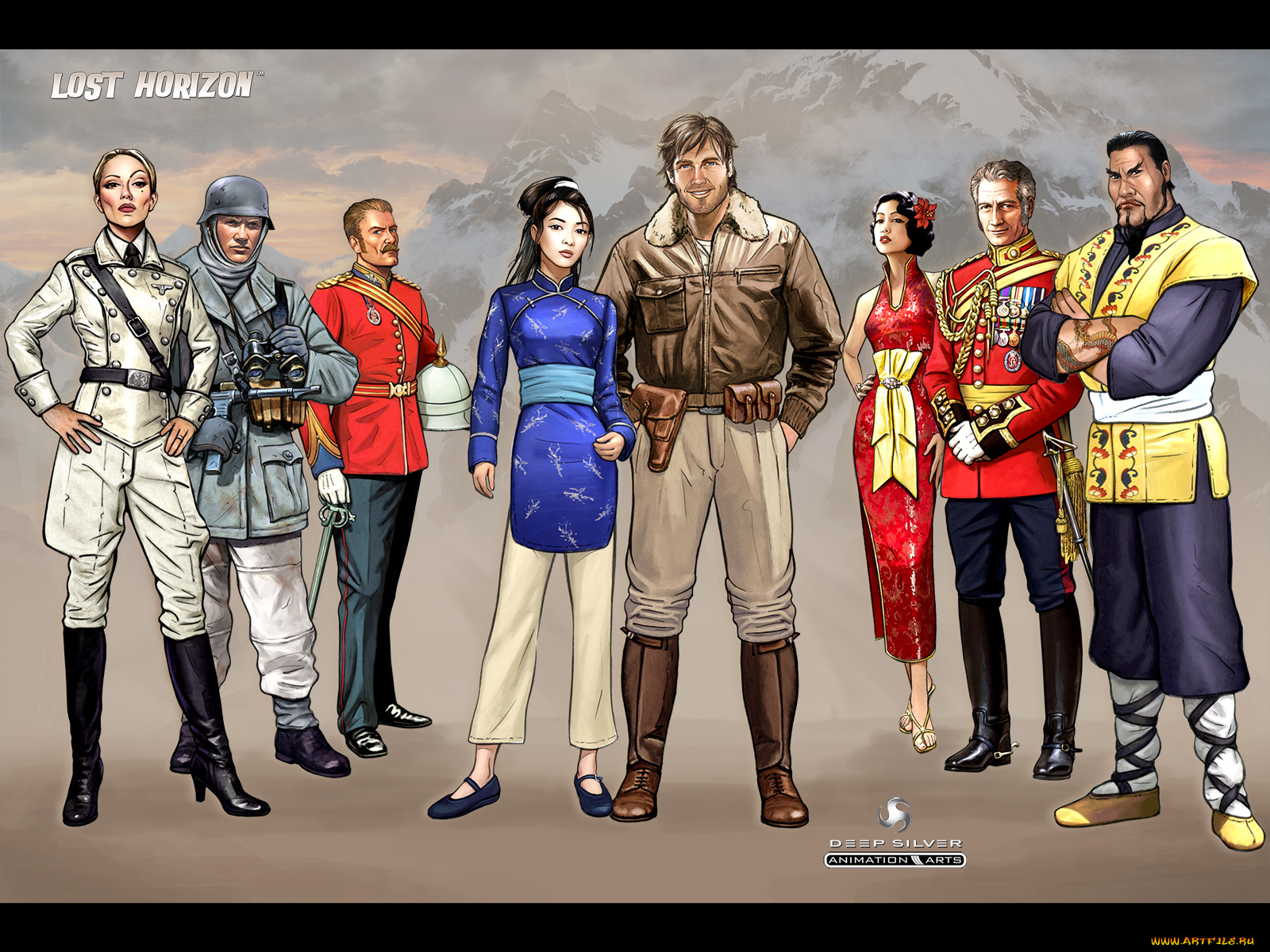 lost, horizon, видео, игры