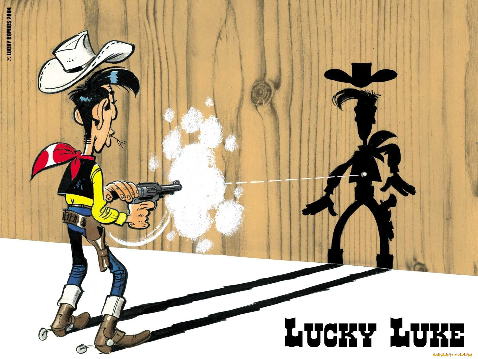 lucky, luke, мультфильмы