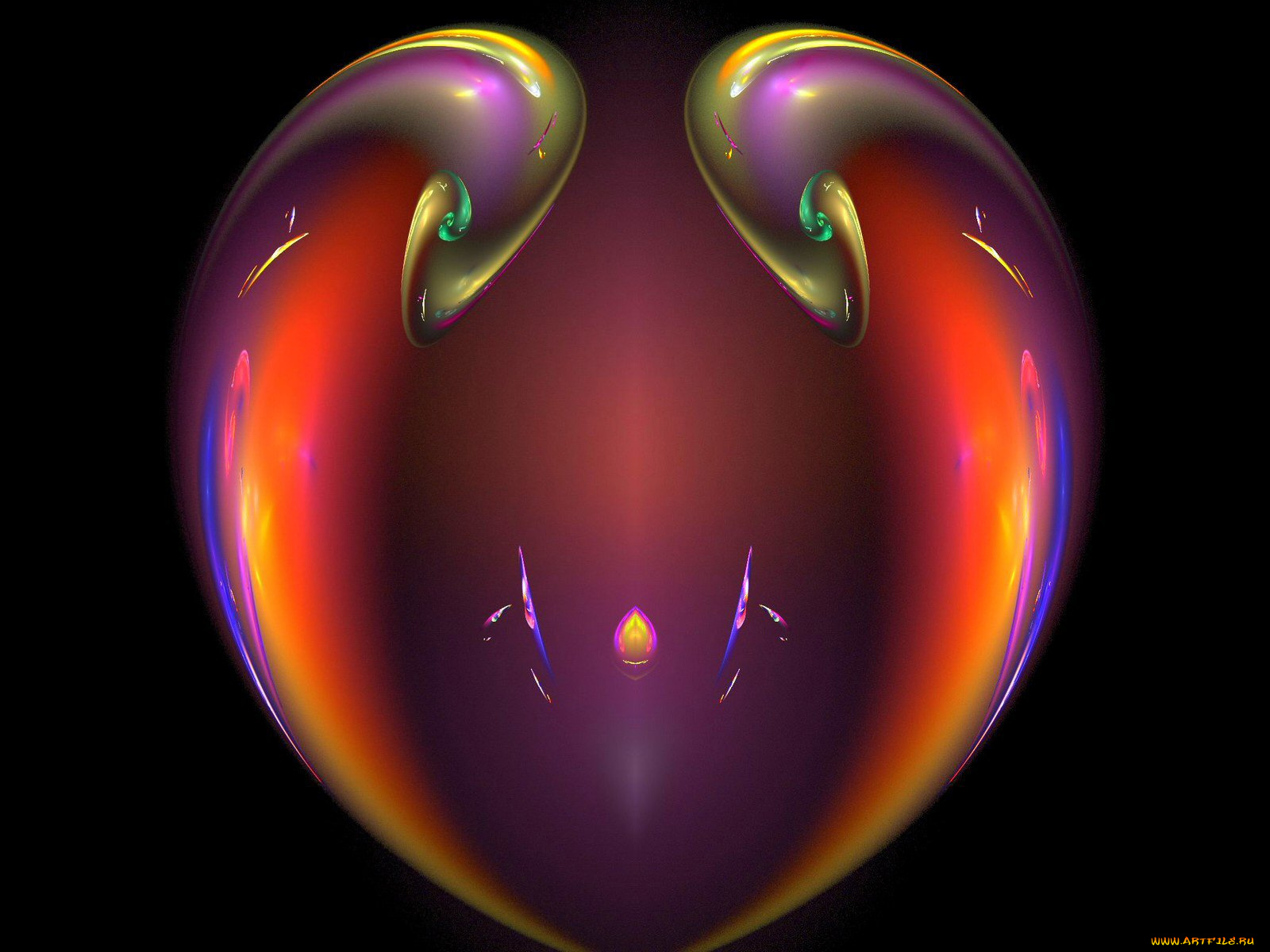 3д, графика, fractal, фракталы