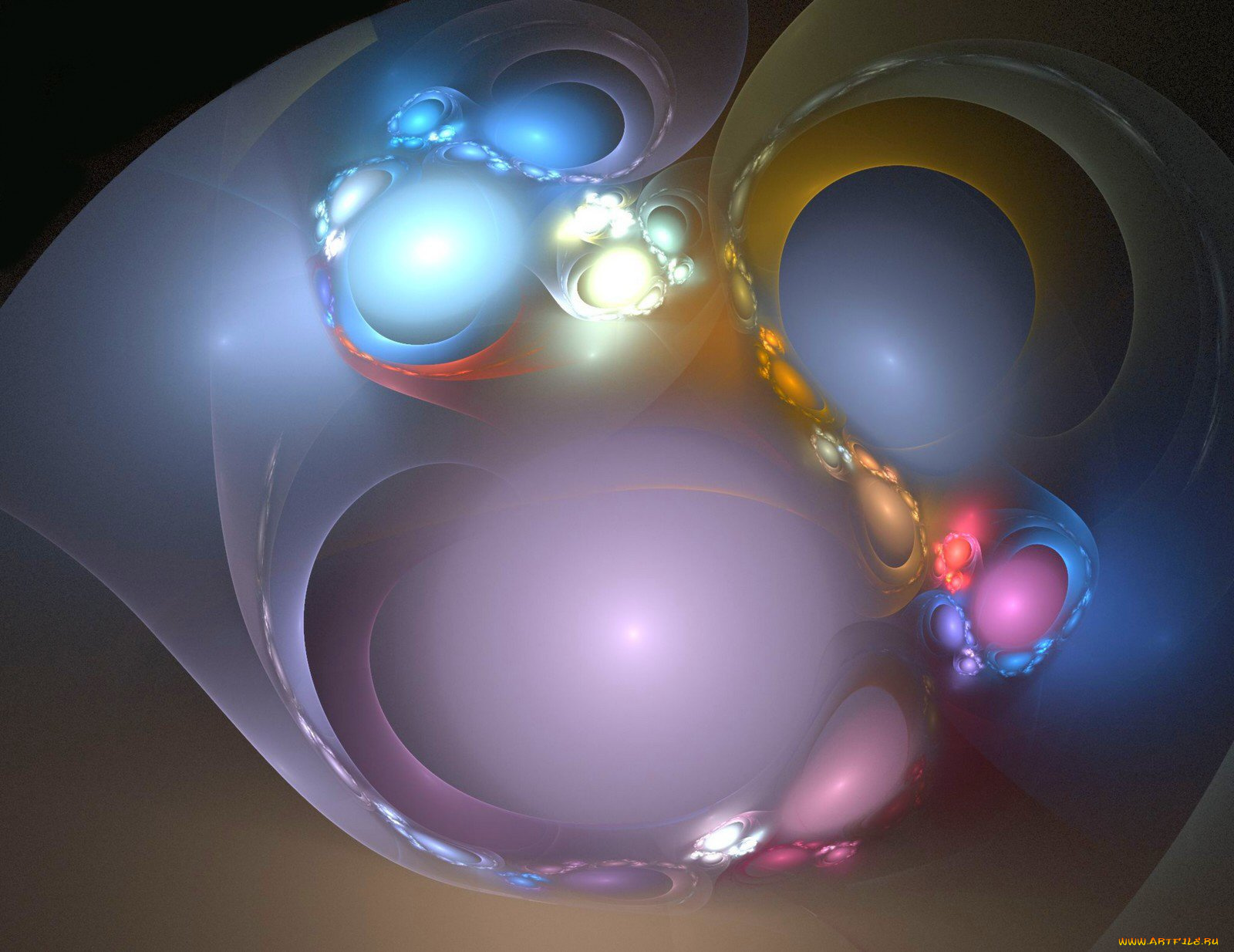 3д, графика, fractal, фракталы