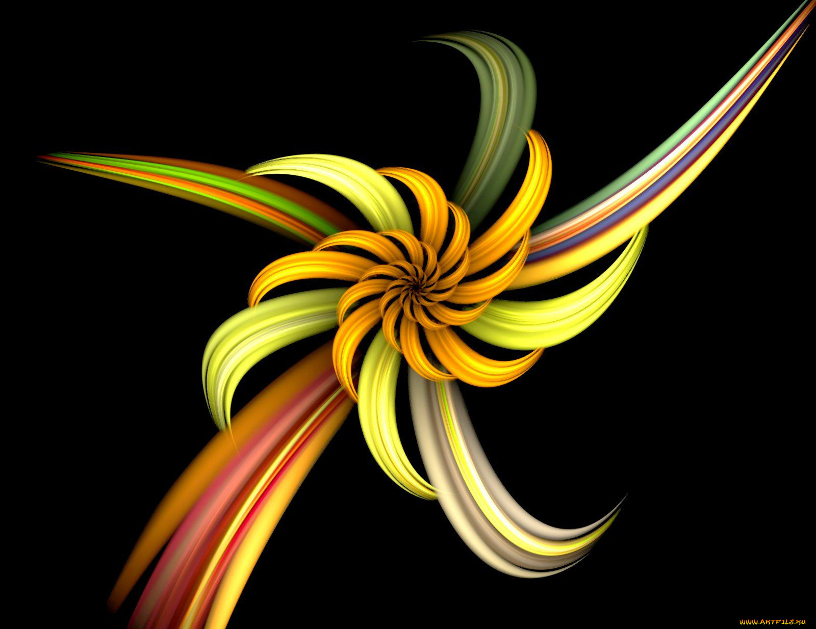 3д, графика, fractal, фракталы