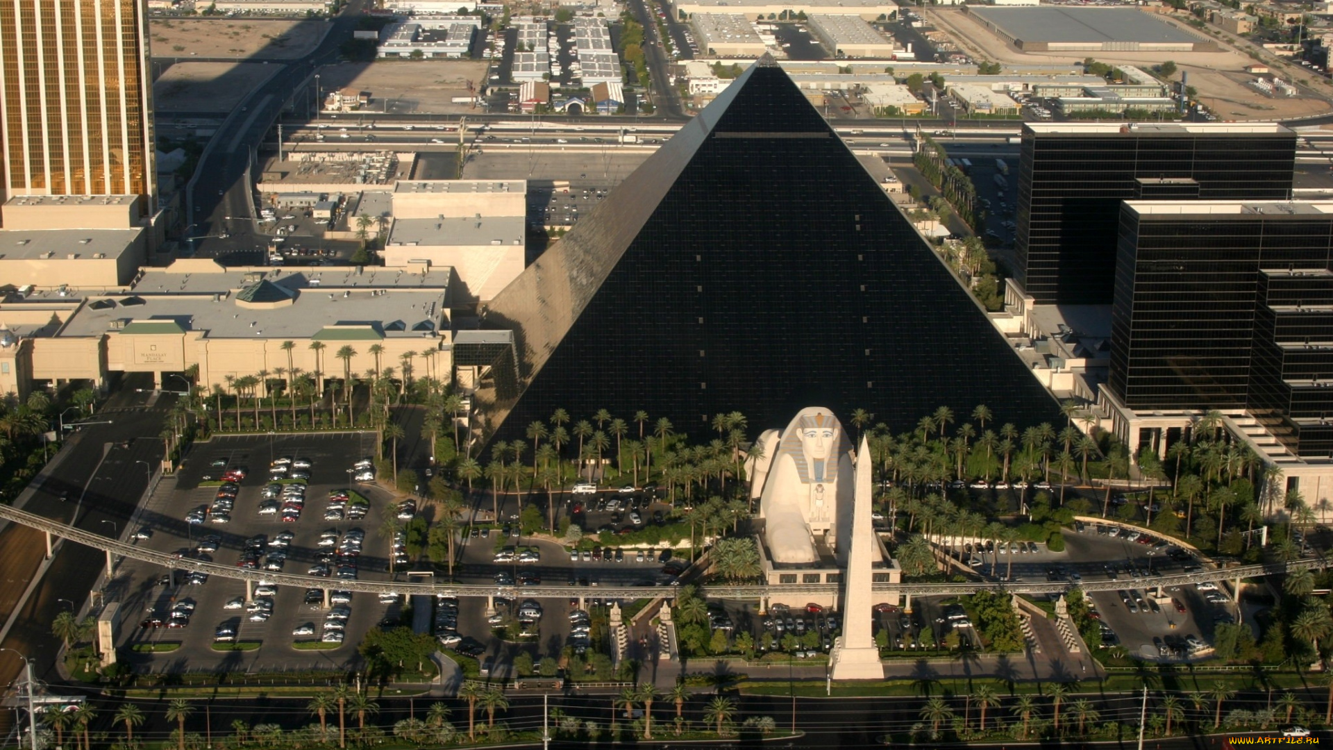 казино, луксор, лас, вегас, сша, города, пирамида, сфинкс