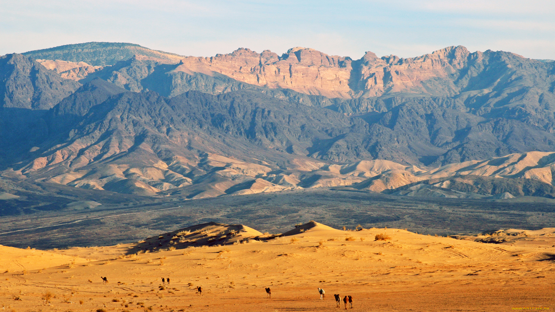 природа, горы, пустыня