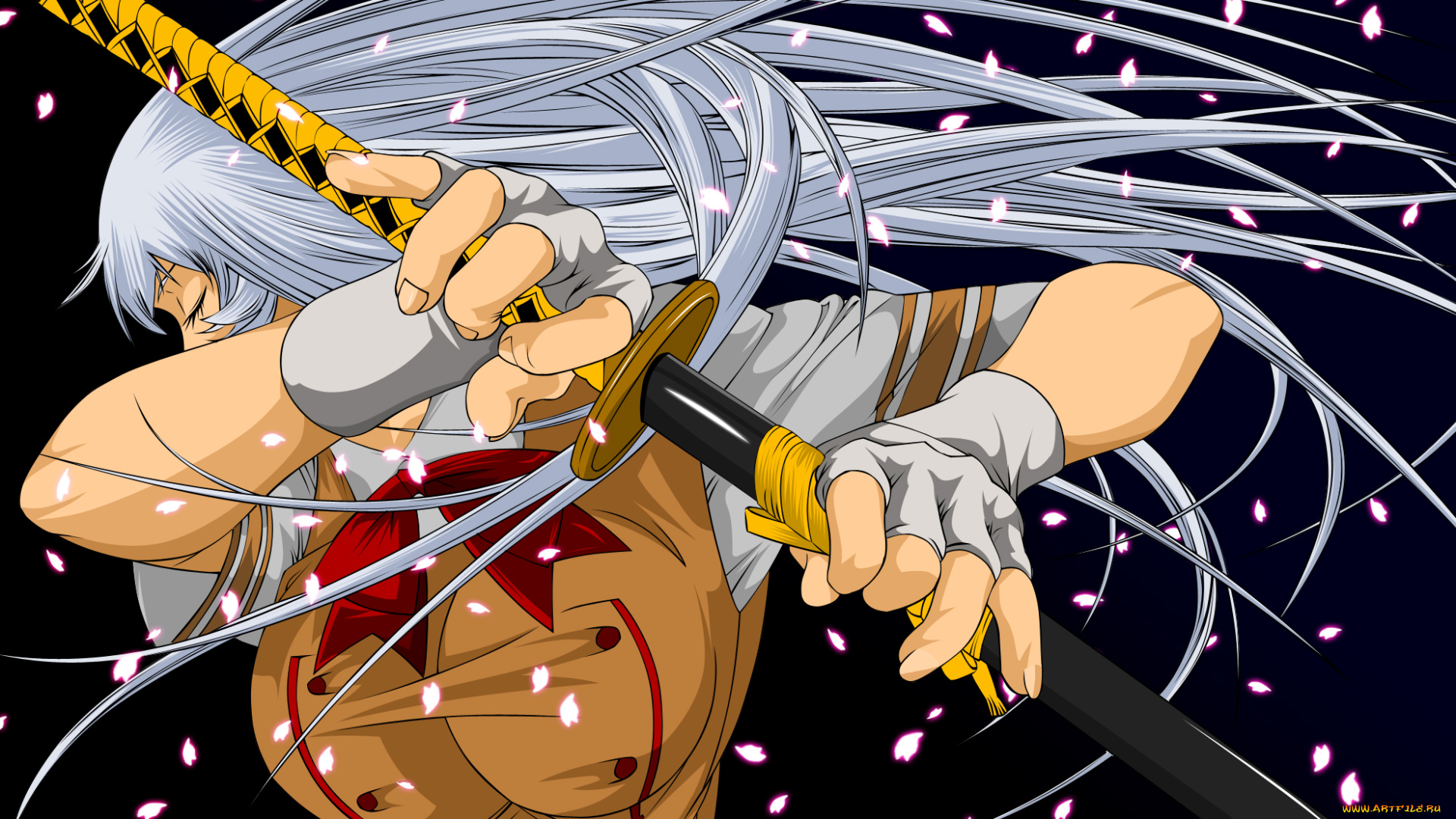 аниме, ikki, tousen, chouun, shiryuu