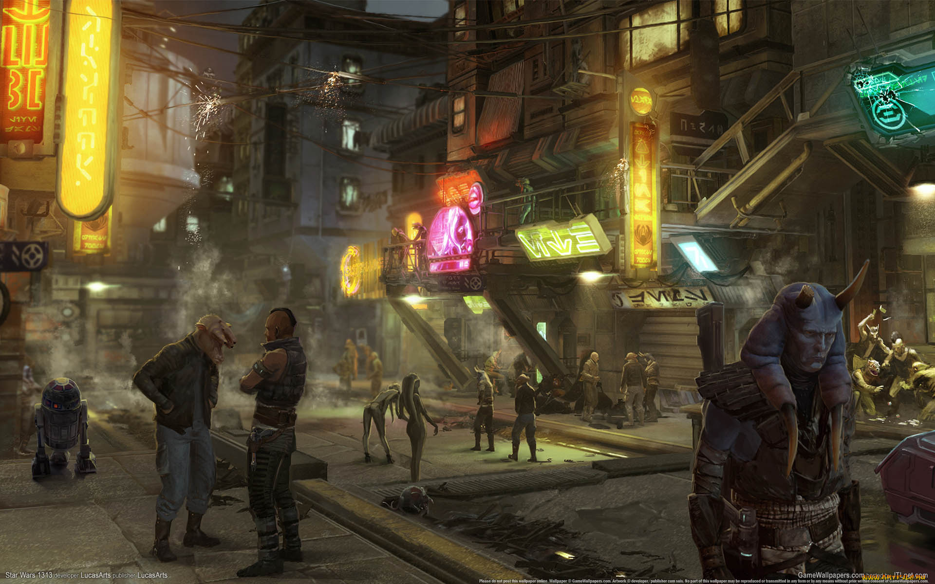 star, wars, 1313, видео, игры, существа
