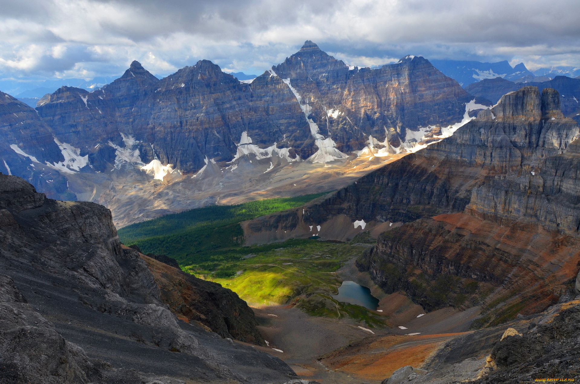 природа, горы, небо, пейзаж