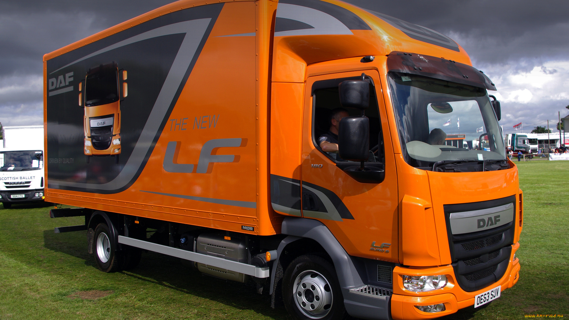 daf, lf, euro6, автомобили, daf, , выставка, улица, тяжёлый, грузовик