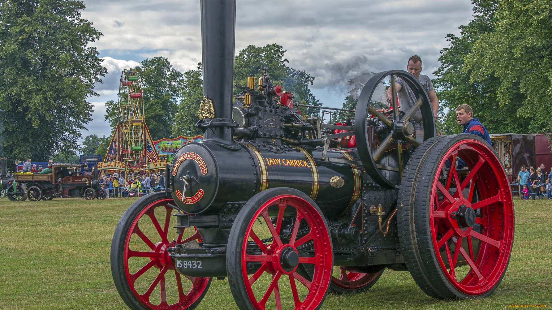 техника, тракторы, паровой, трактор